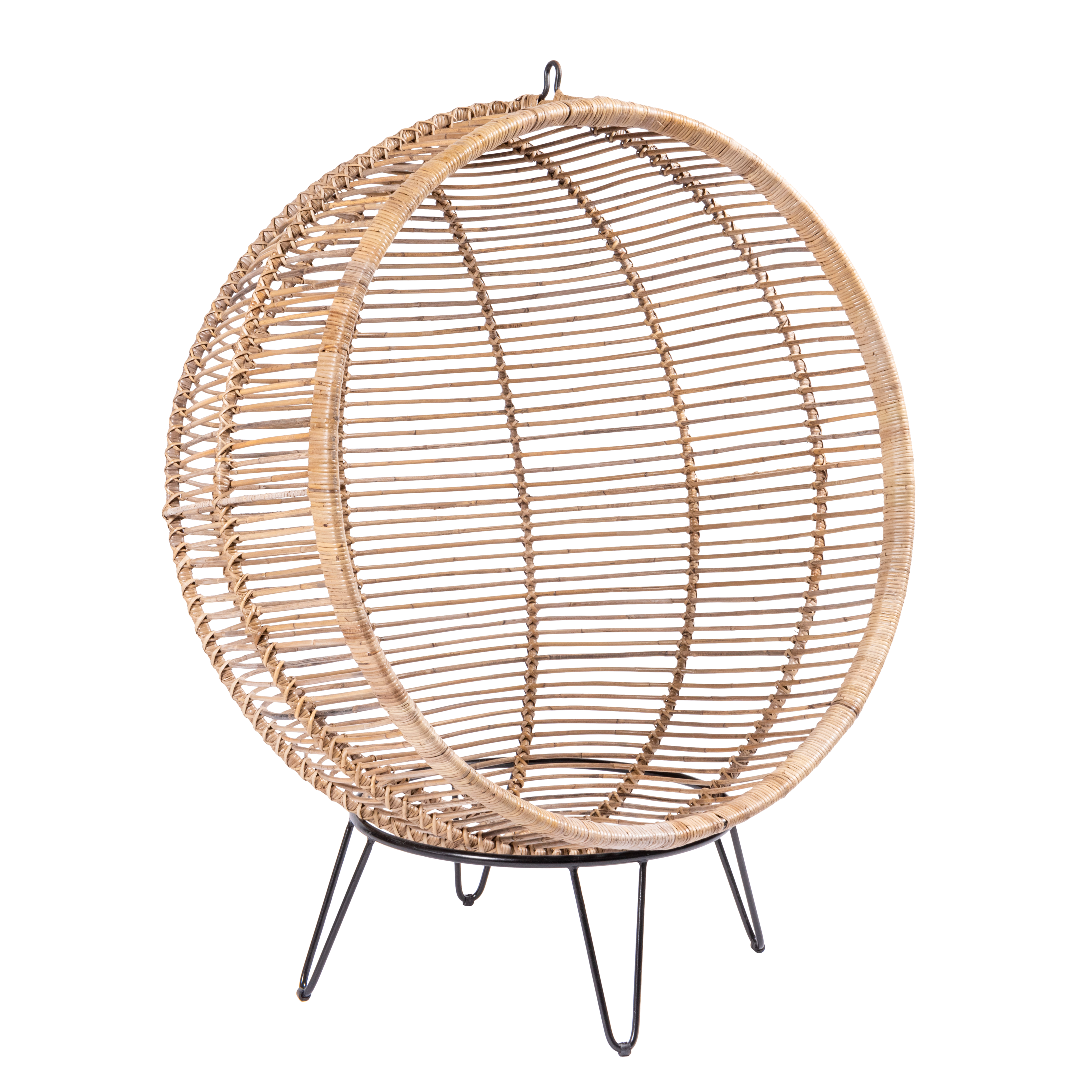 COZIE Lounge stoel naturelD 85 cm - Ø 108 cm
