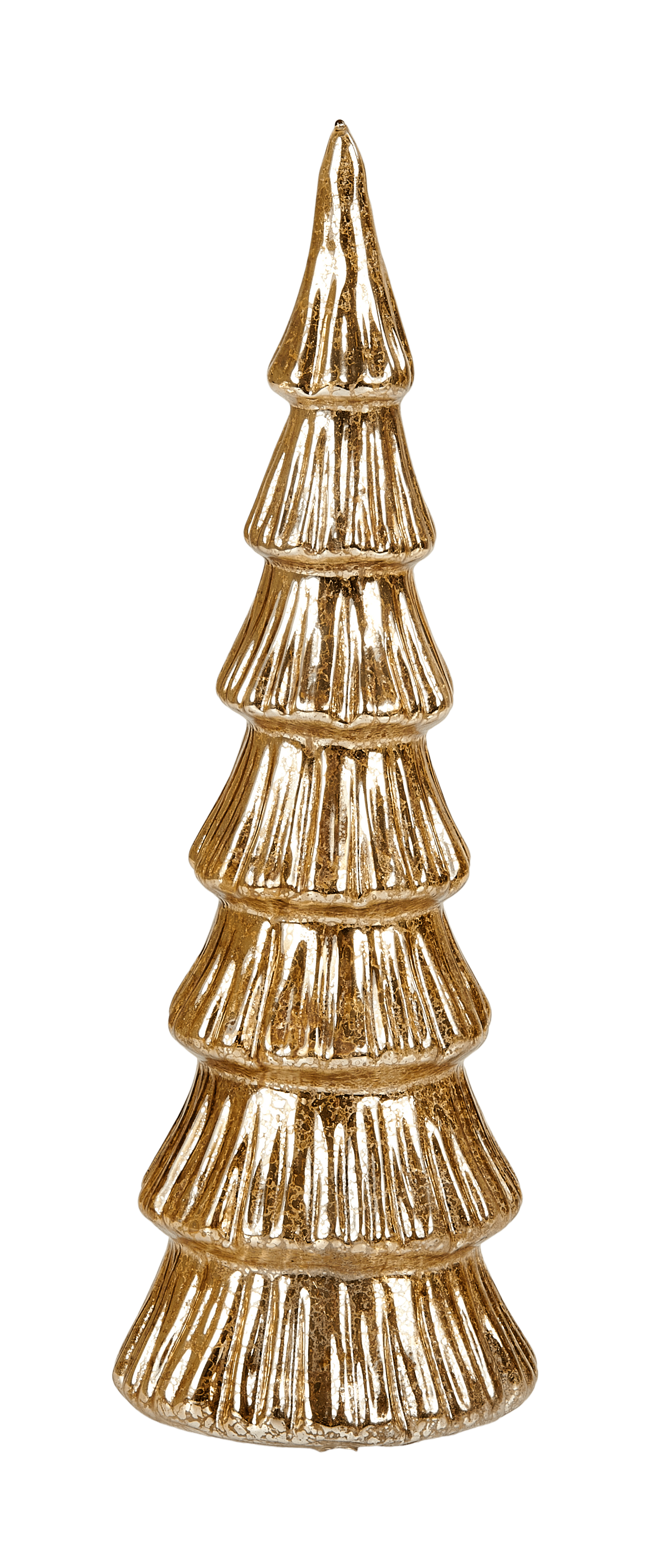 TILLIE Deco boom met 20 led goudH 32 cm - Ø 10,5 cm