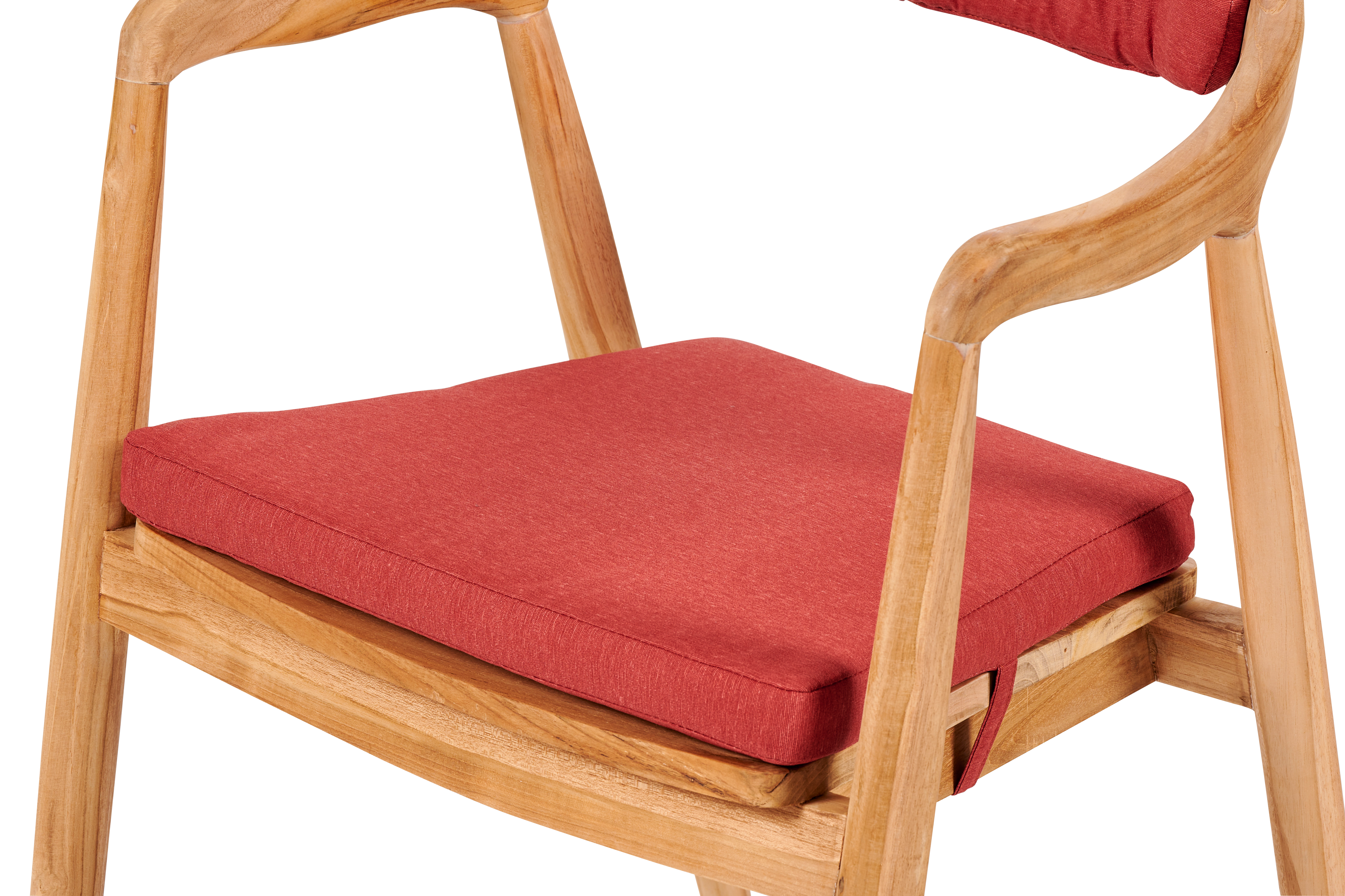 AUGUST Zitkussen roodB 46,6 x D 42,7 cm