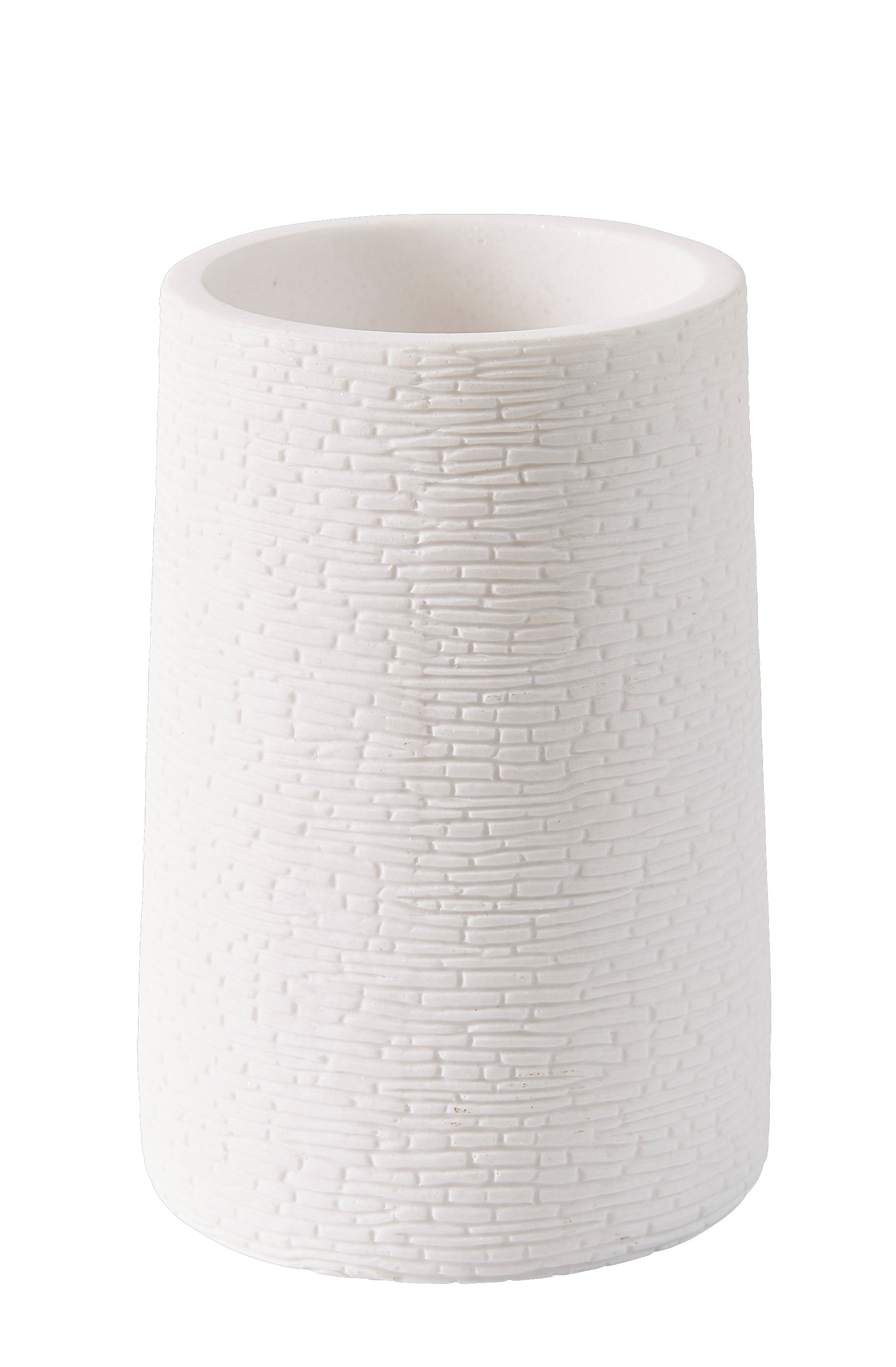 WHITE ELEGANCE Tandenborstelhouder witH 10 cm - Ø 6,5 cm
