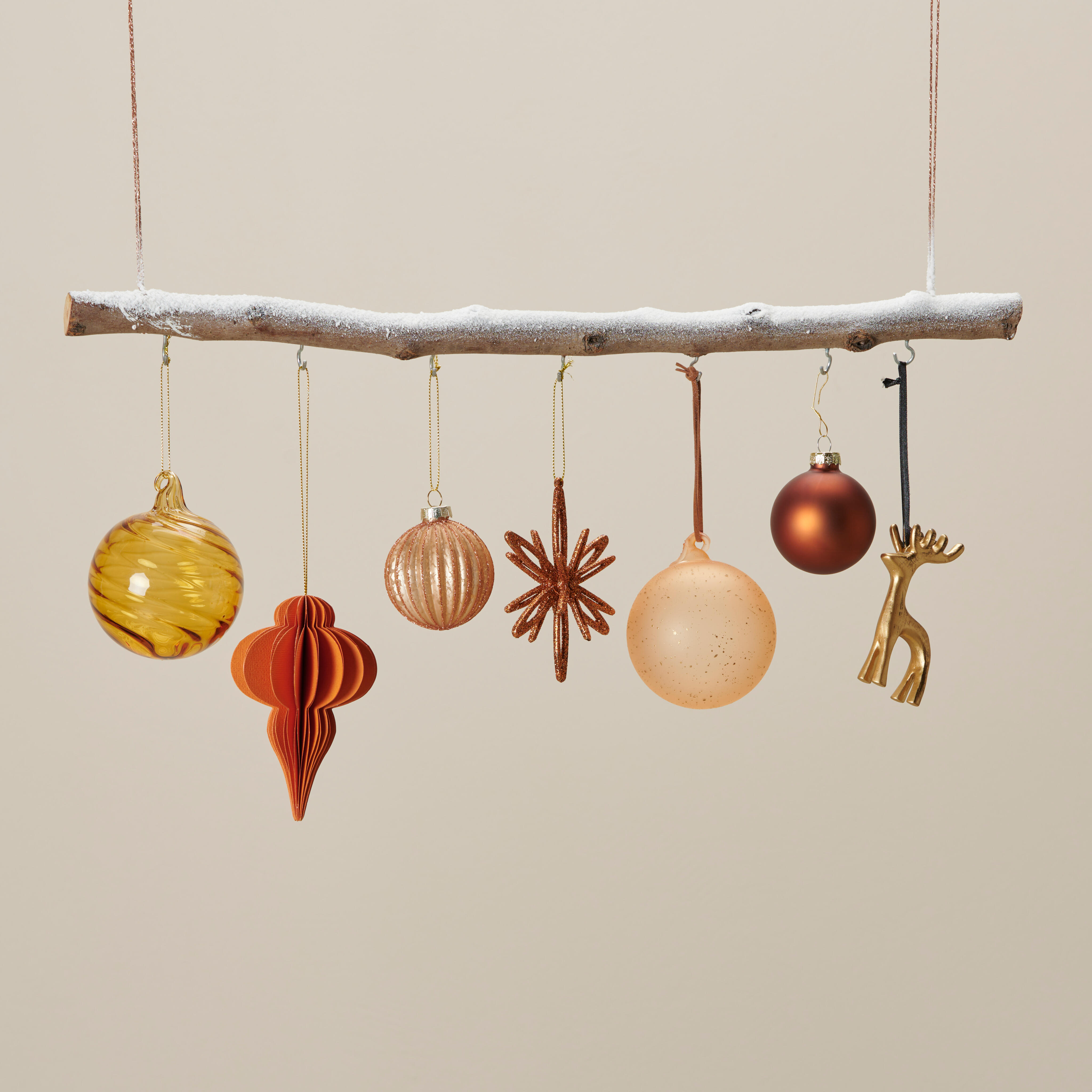 ROZA Kerstbal rozeØ 8 cm
