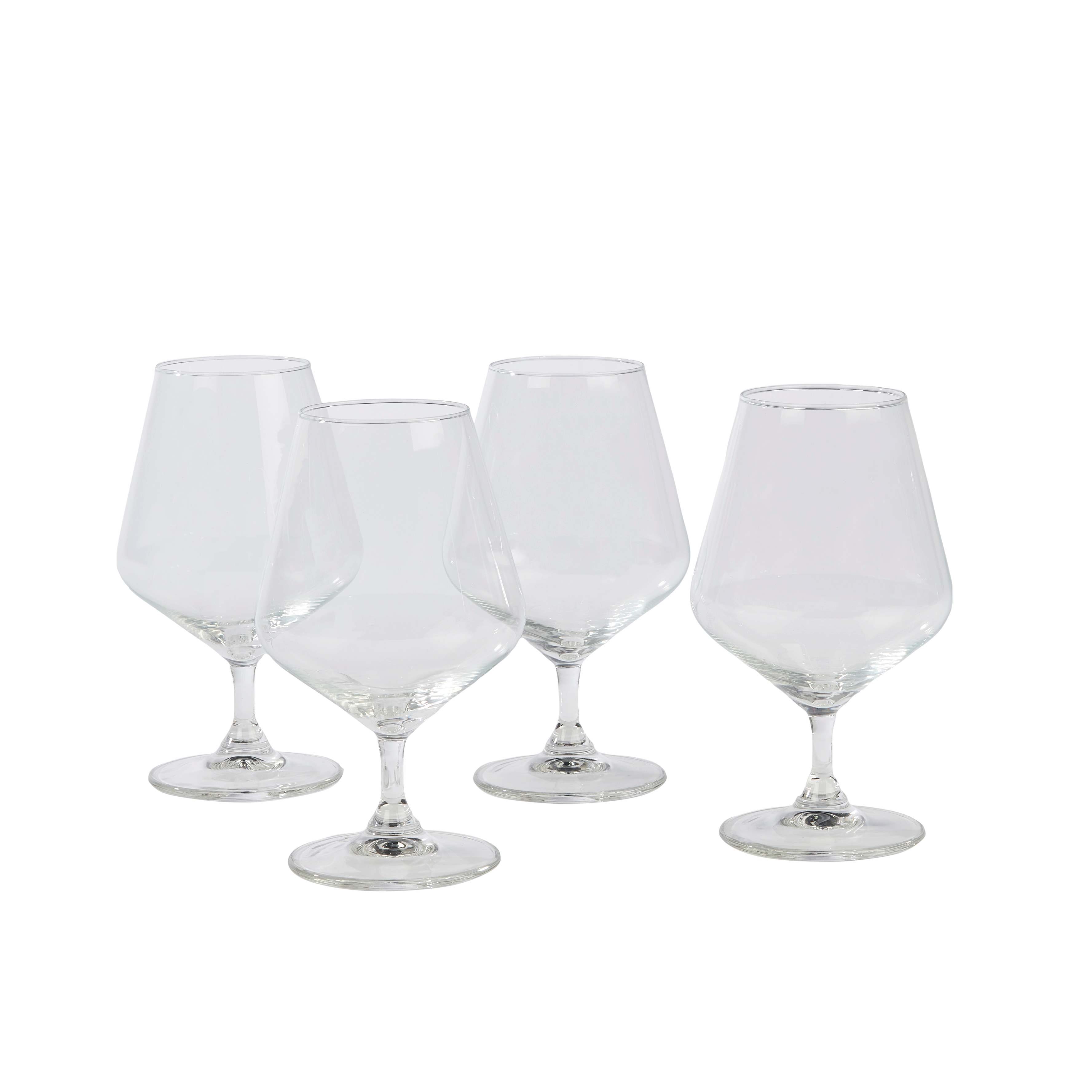 AFTER DINNER Cognacglas set van 4 transparant