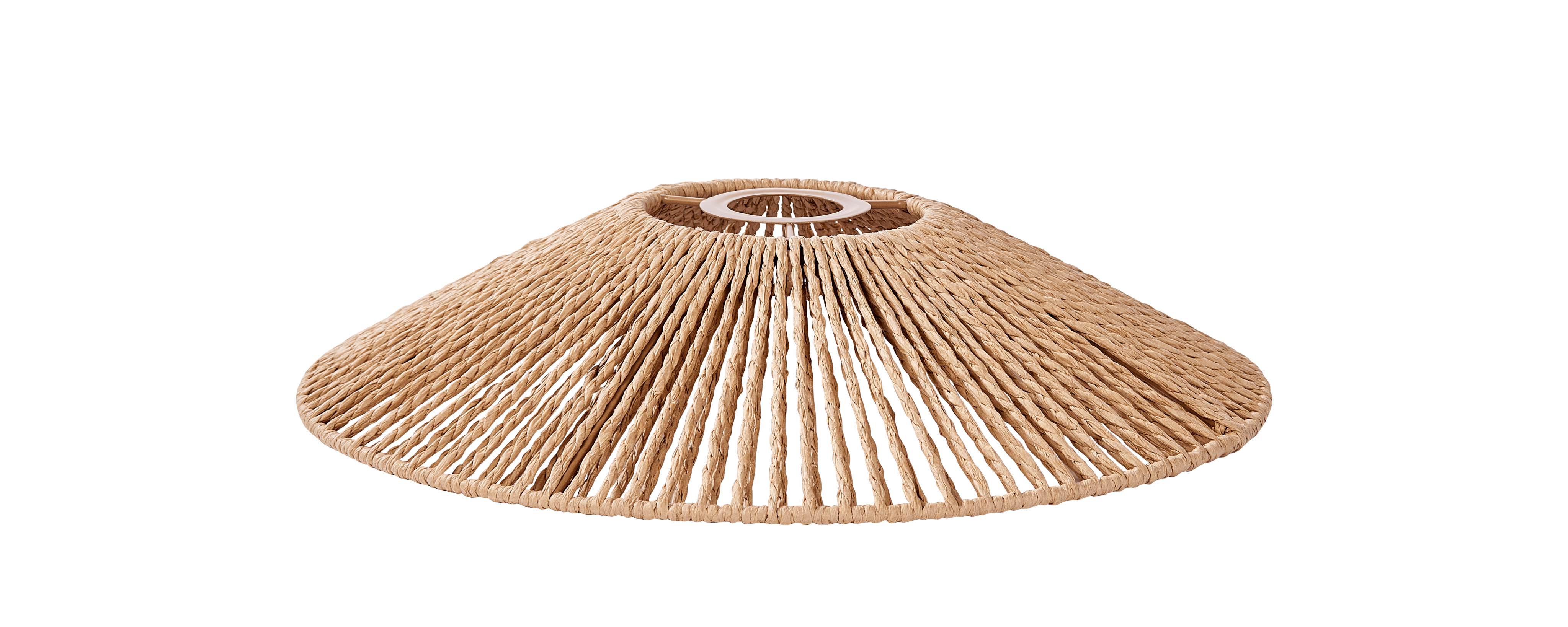 PAILLE Lampenkap naturelH 7 cm - Ø 34 cm