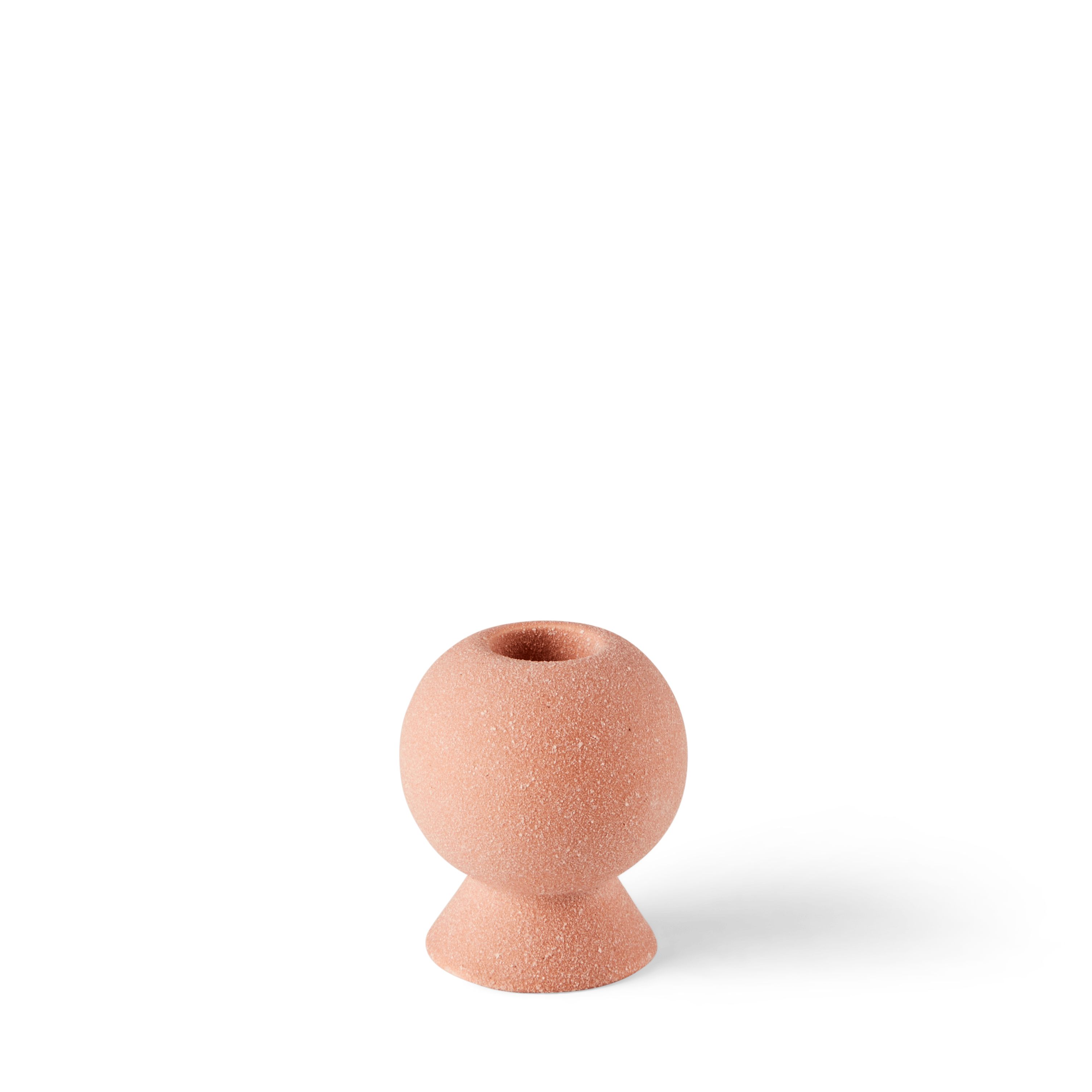 BOULES Kandelaar terracottaH 6,8 cm - Ø 6 cm