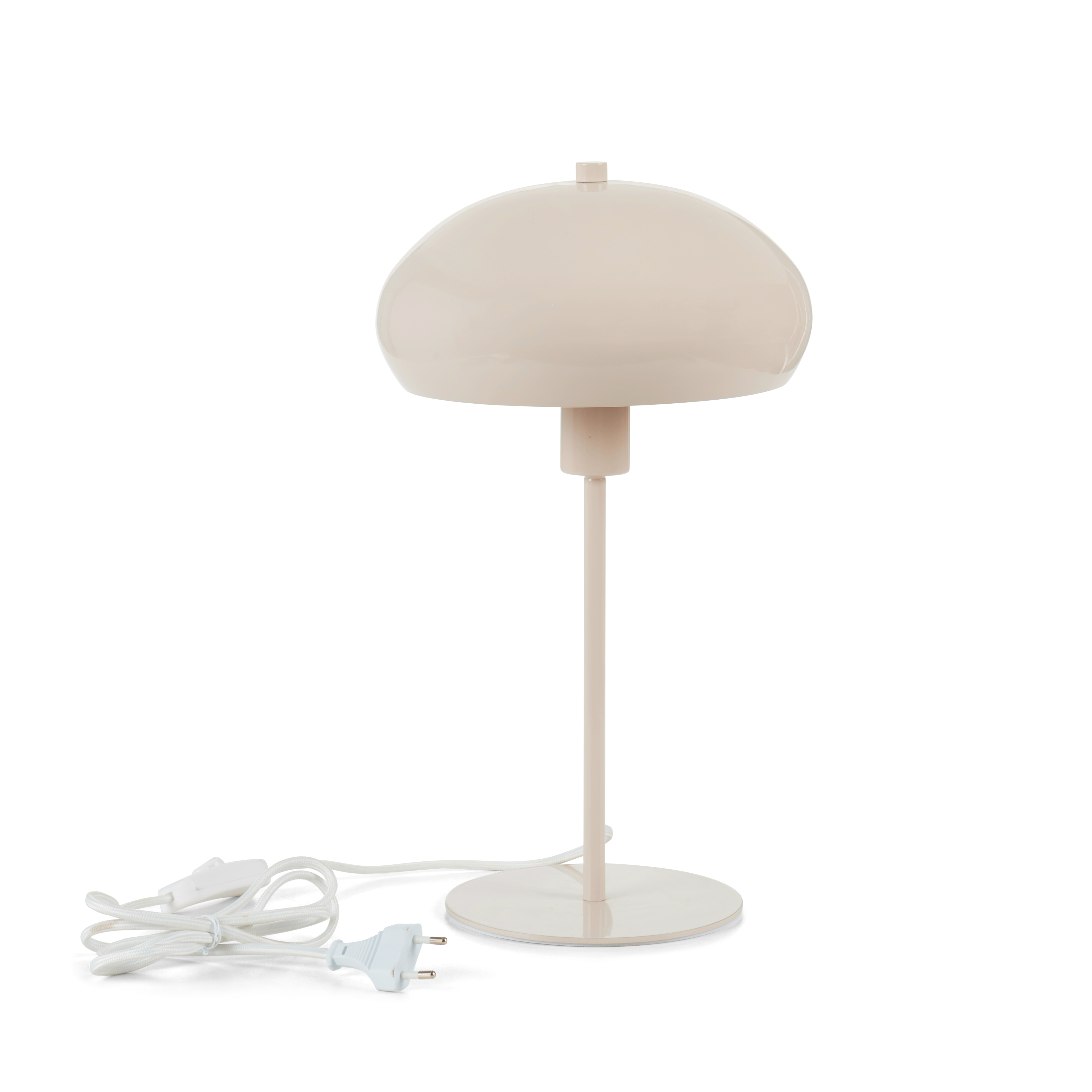 LUCILE Tafellamp beigeH 38 cm - Ø 15 cm - Ø 22 cm