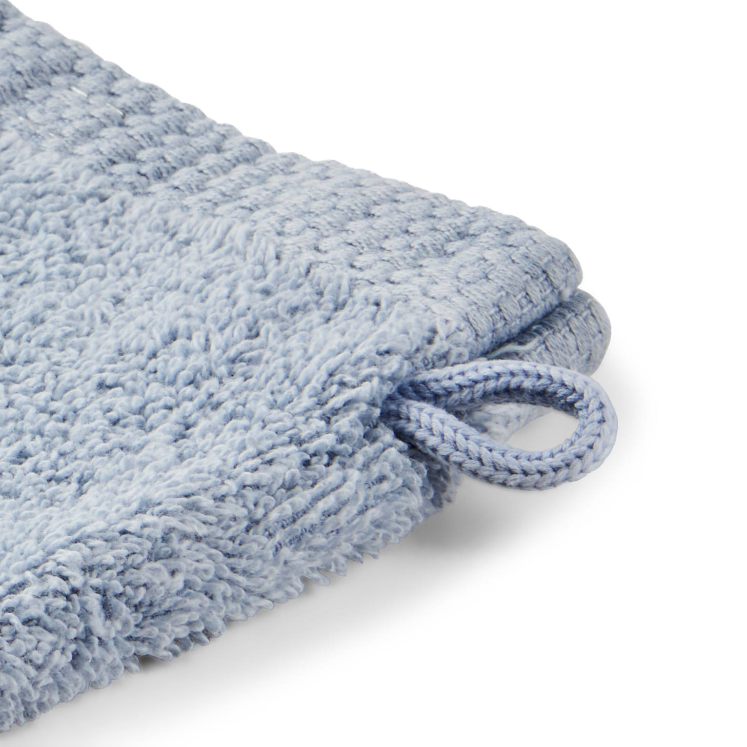 MINERAL Washandje blauwB 15 x L 21 cm