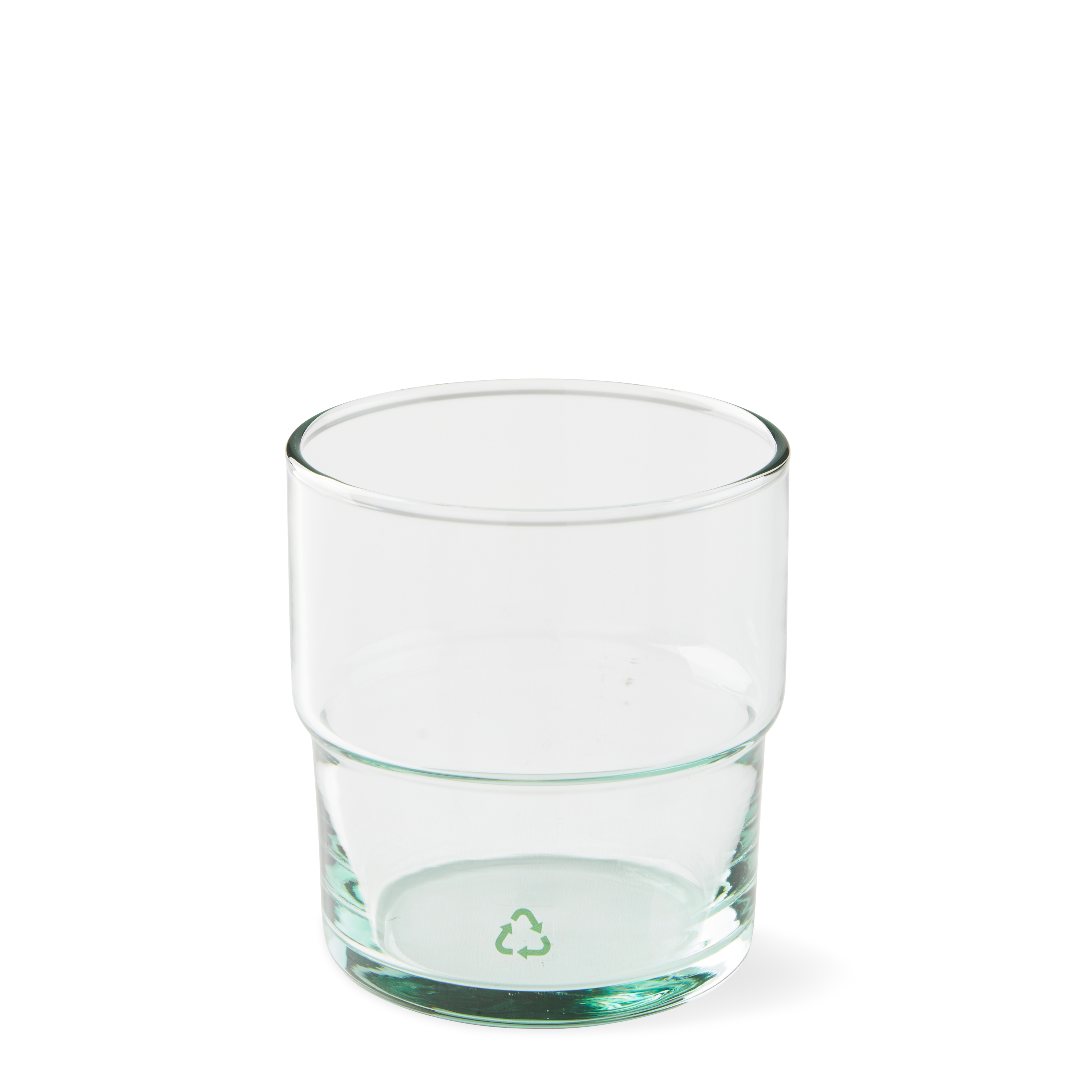 GREEN Glas 30 CL groen - set van 6 H 8,5 cm - Ø 8 cm