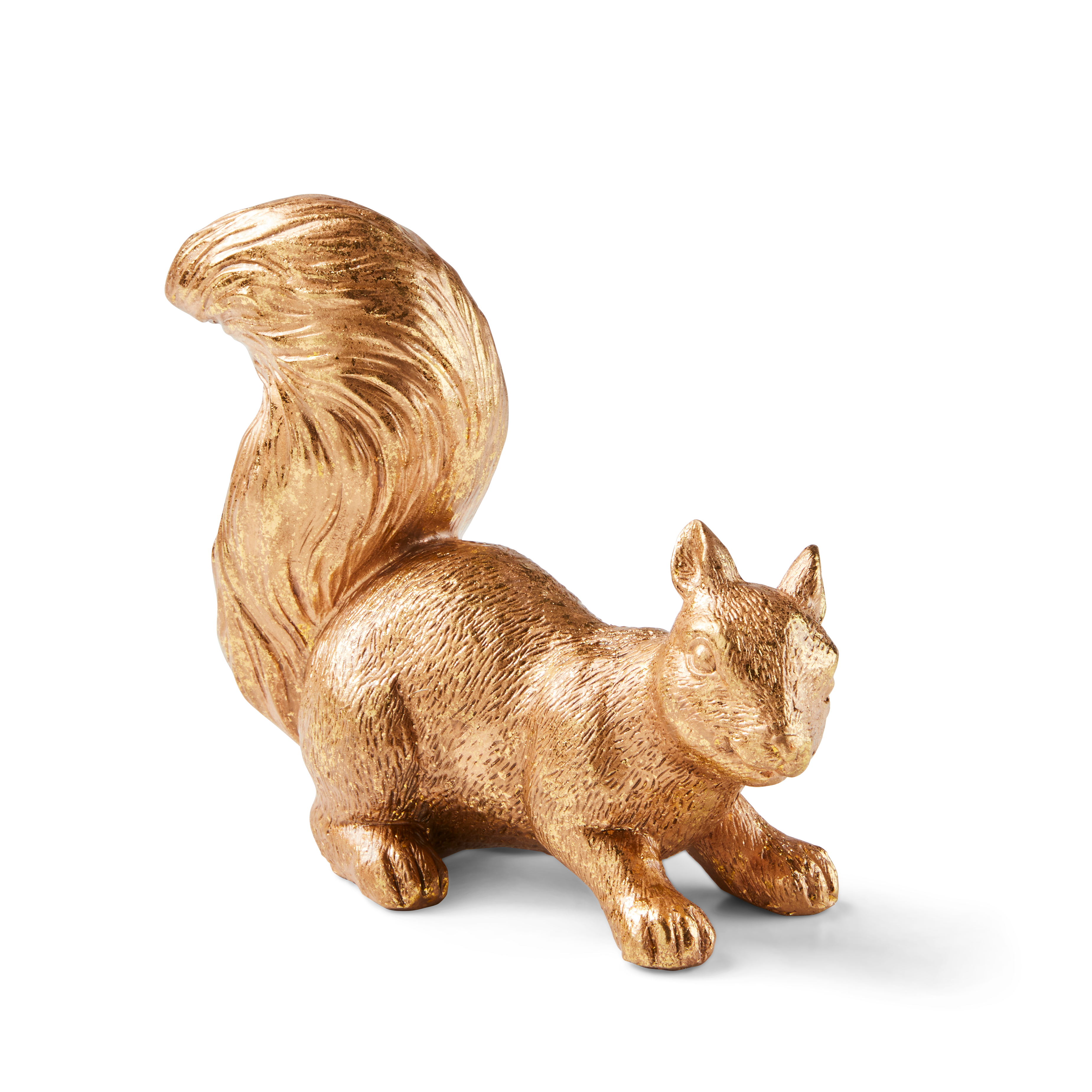 SQUIRREL  Staandeco goudH 11,5 x B 6 x L 15 cm