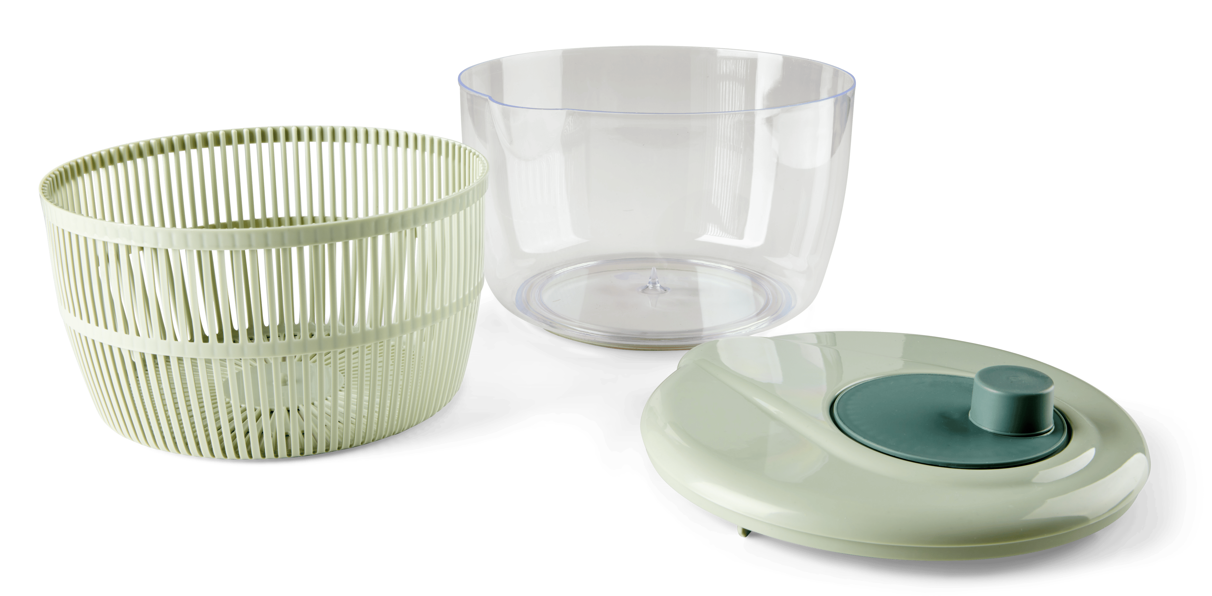 CUISINO Slazwierder groen, muntH 19 cm - Ø 23 cm