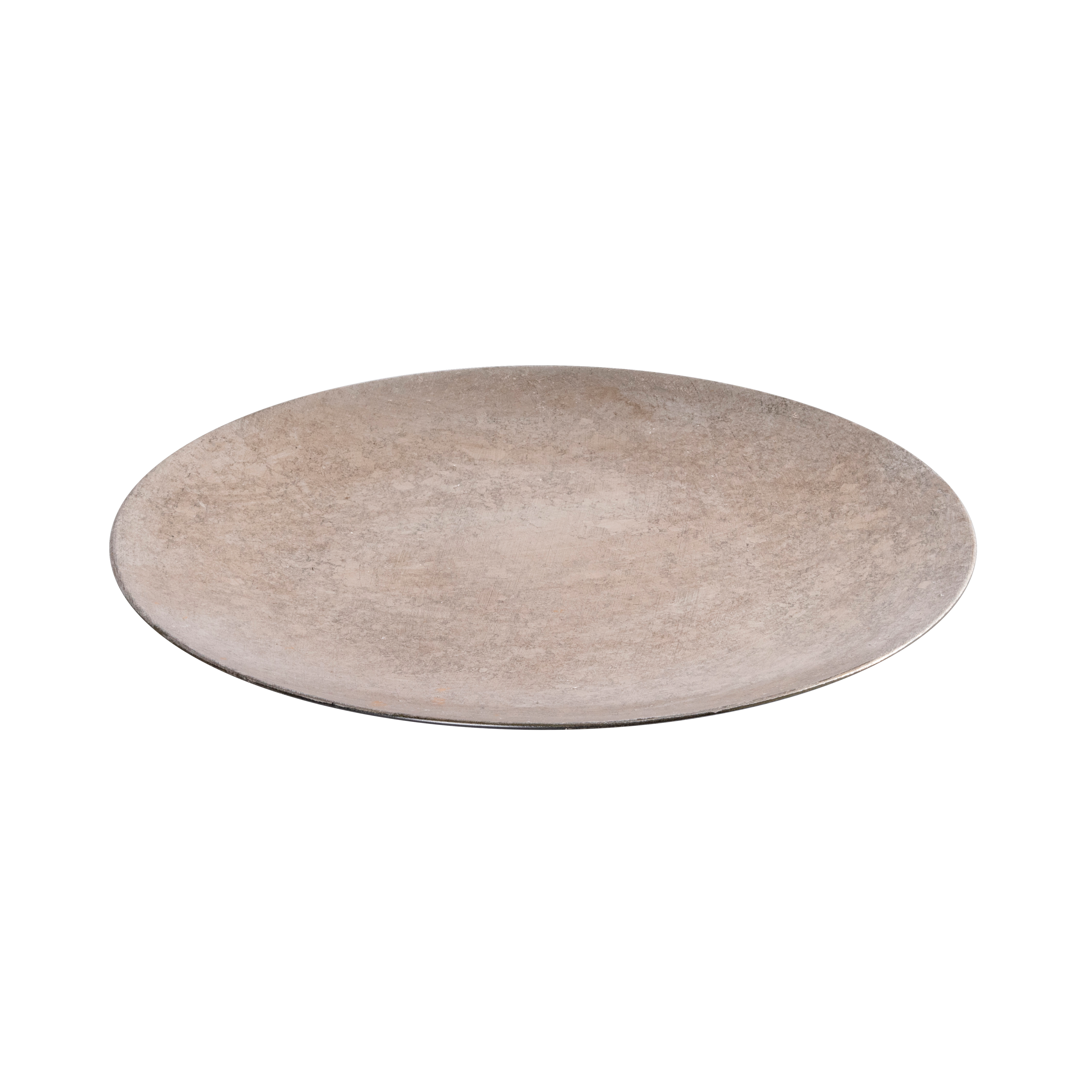 SILVERFOIL Deco bord zilverØ 33 cm