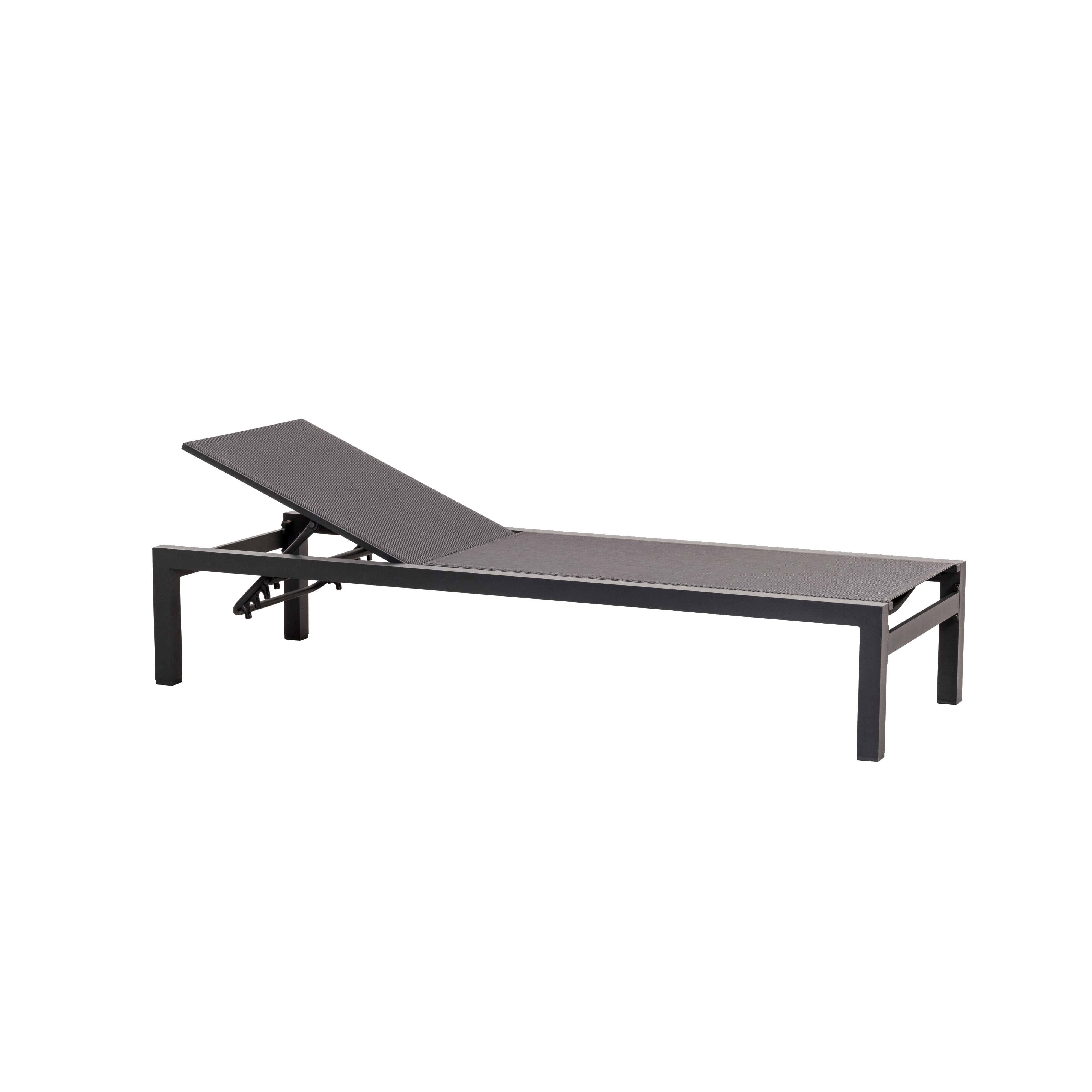 SYDNEY Ligbed zwartH 35 x B 70 x L 190 cm