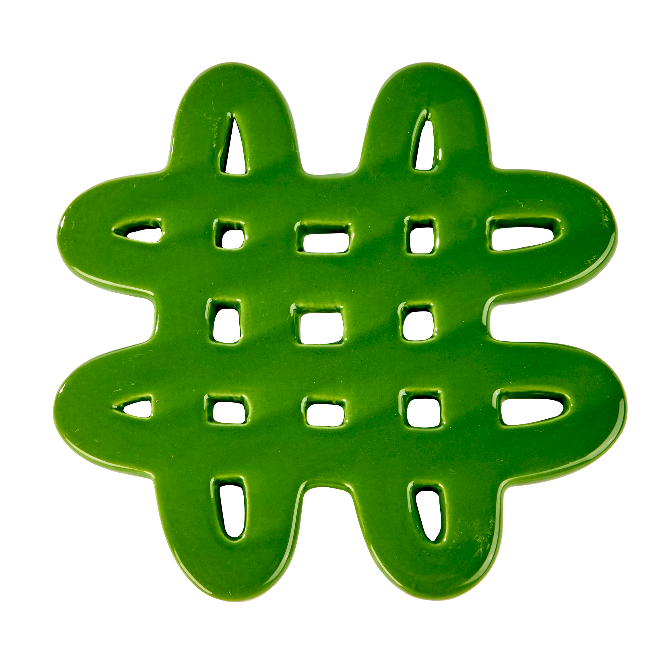 RASTOR Panonderzetter groenH 20 x B 20 cm - CASA