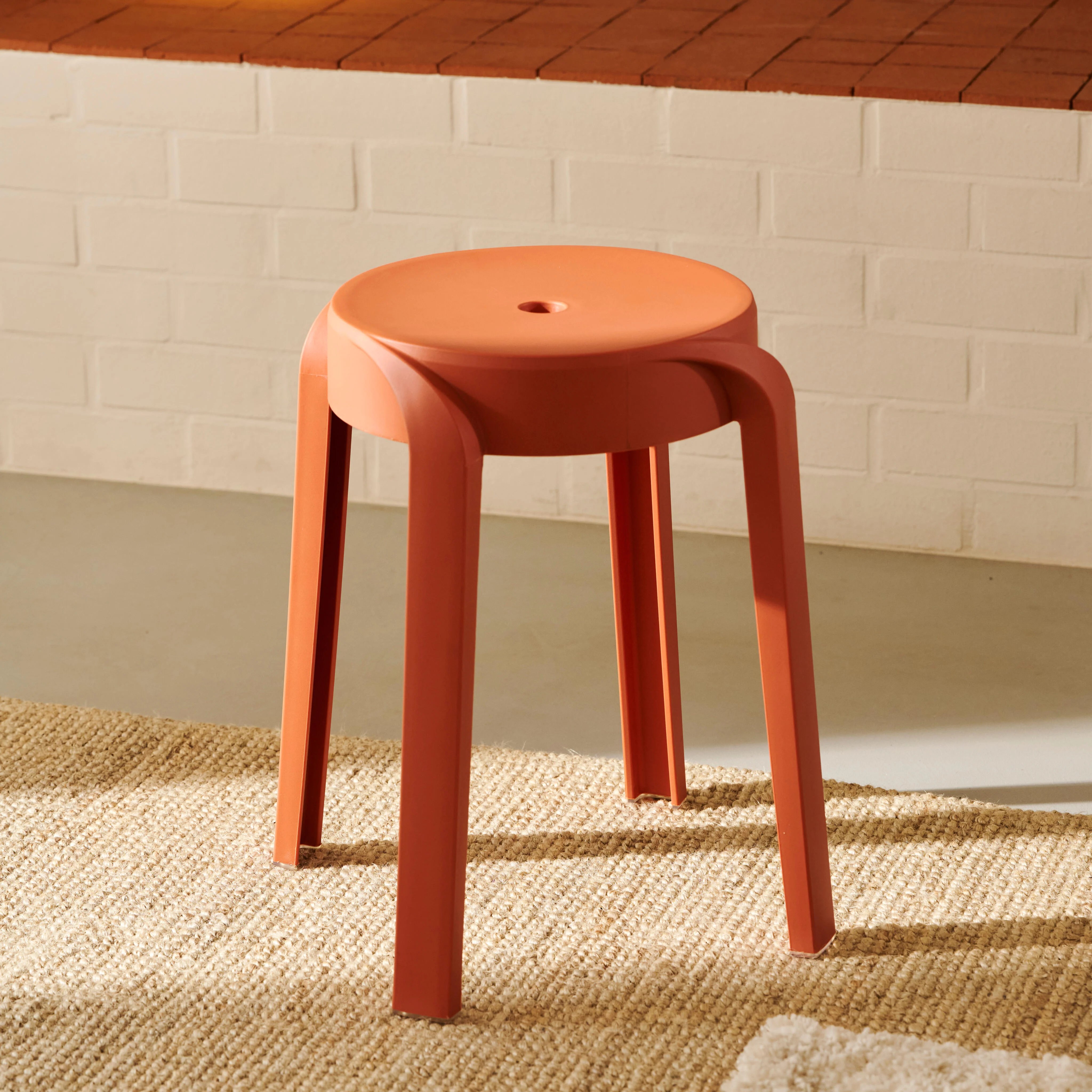 KARLUS Kruk terracottaH 46 cm - Ø 43 cm