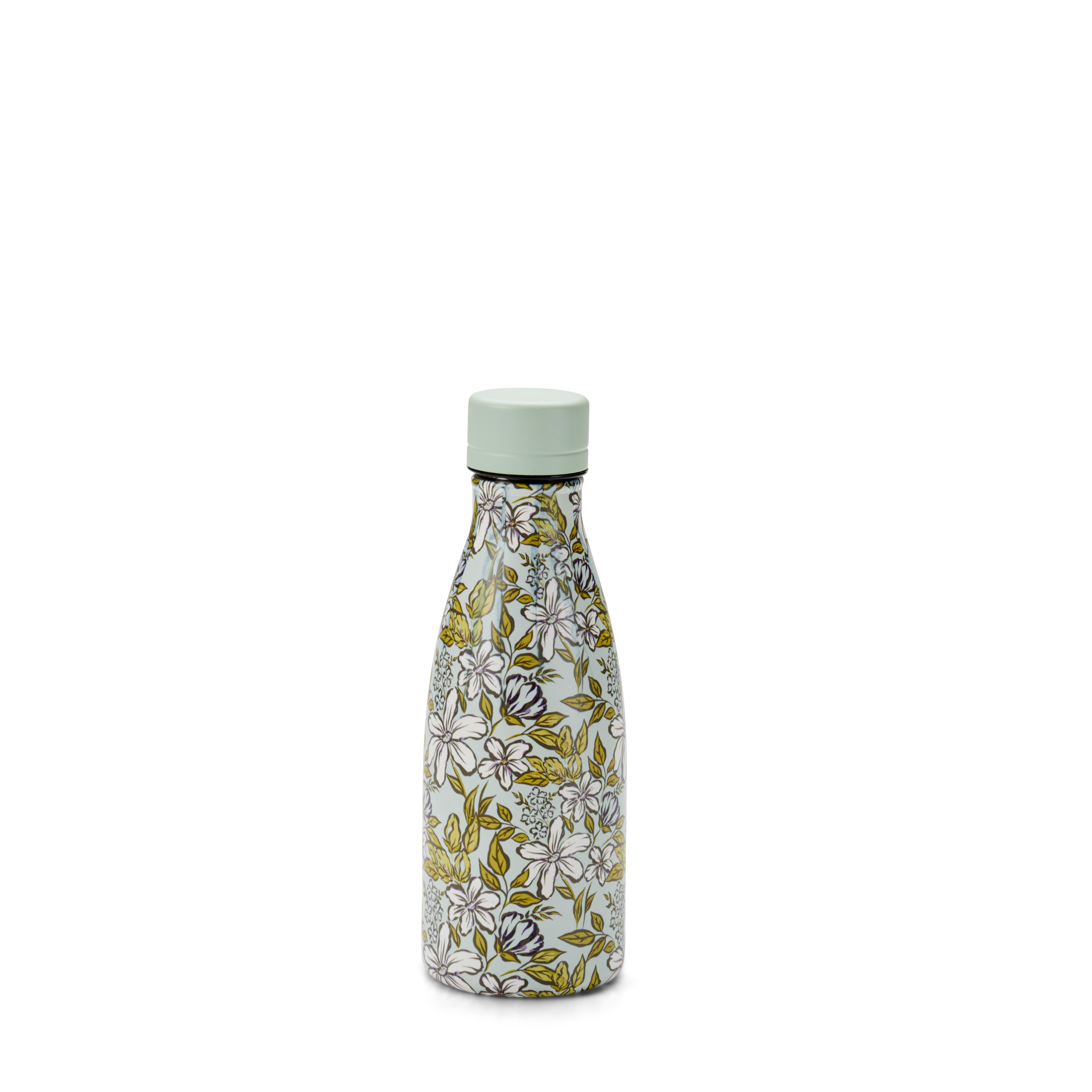 FRESHMOOD Isoleerfles 35cl sea foam + print sea foam kleurH 20 cm - Ø 7 cm