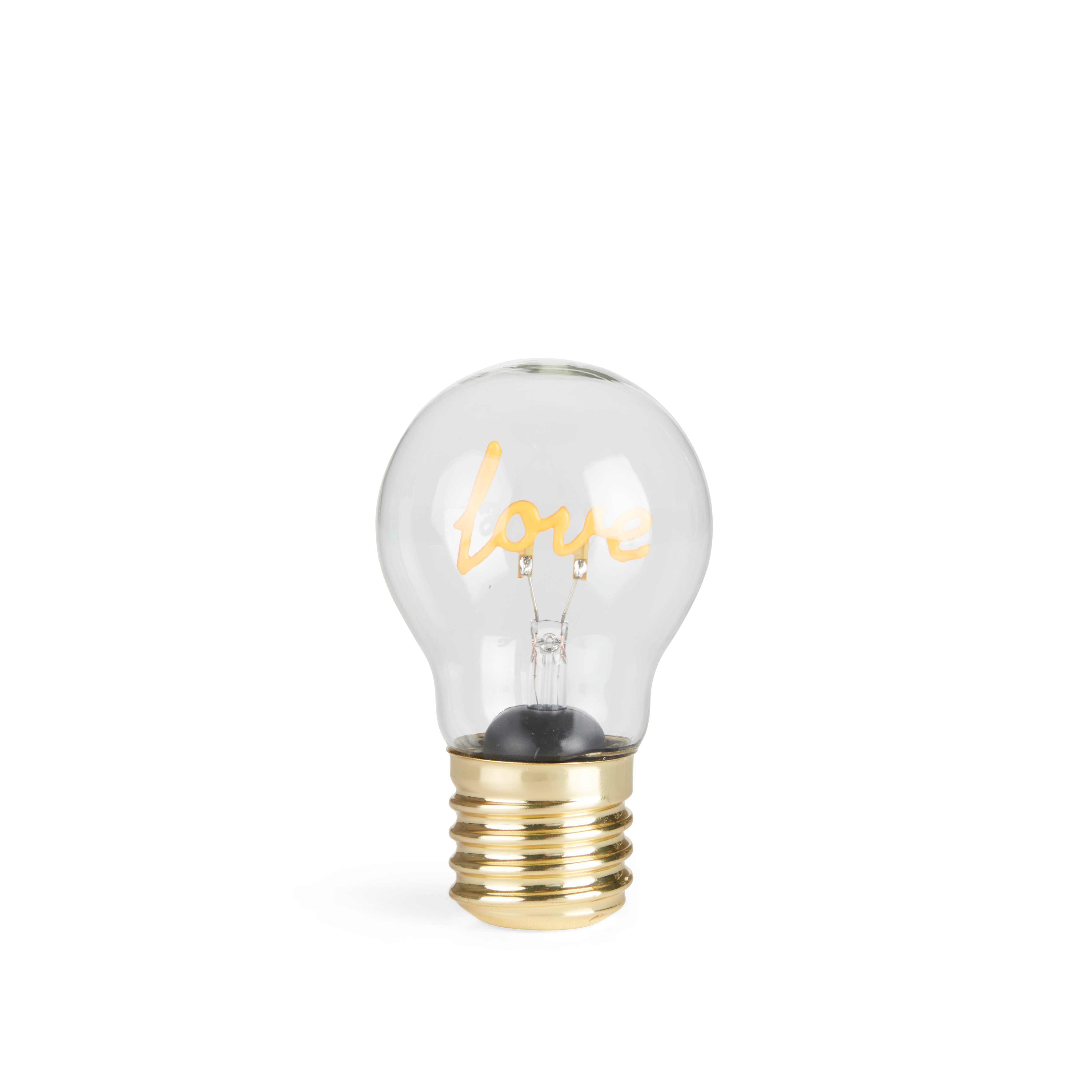 LOVE Decolamp opladingH 12 cm - Ø 7 cm