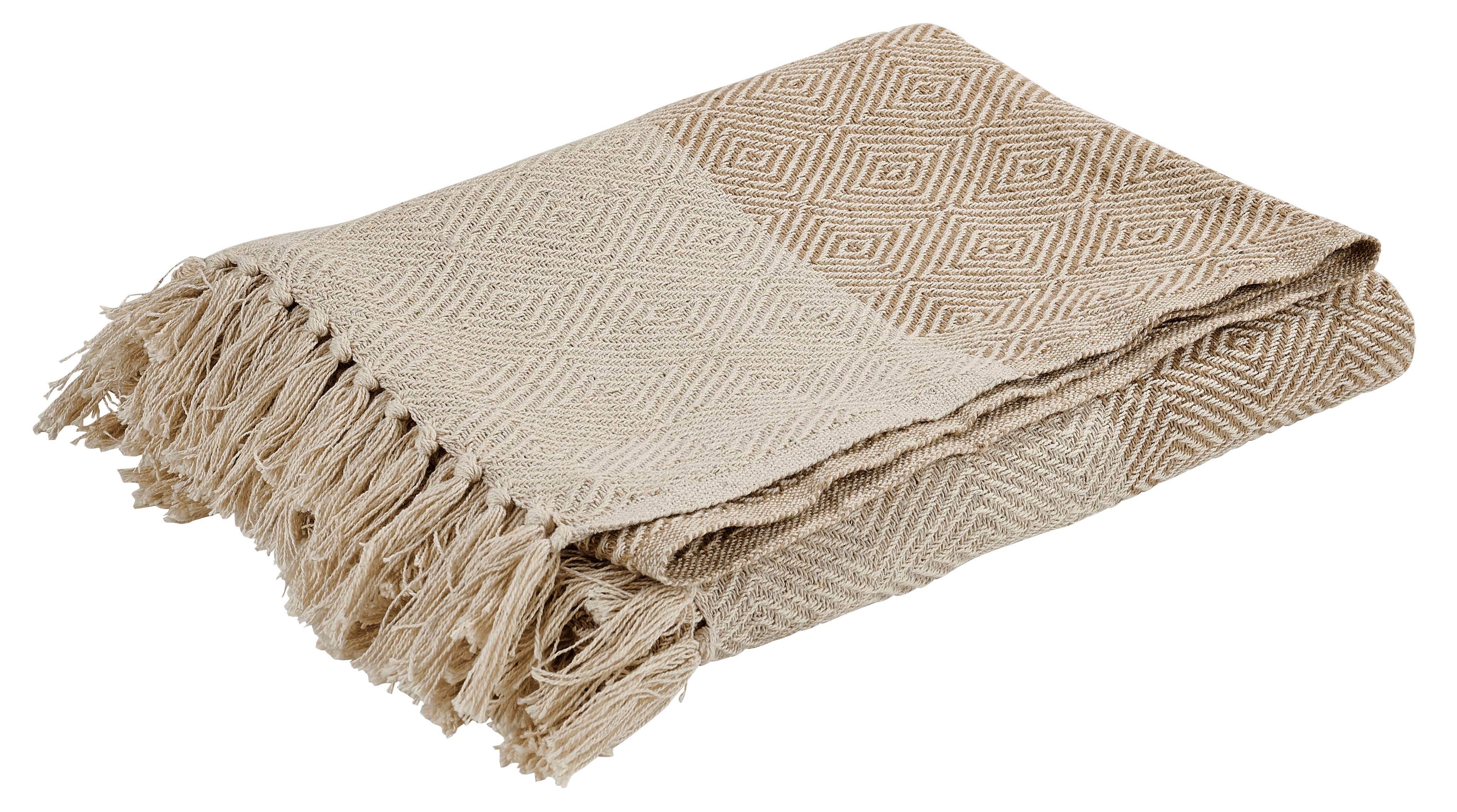 MIMI Plaid lichtbruinB 125 x L 150 cm