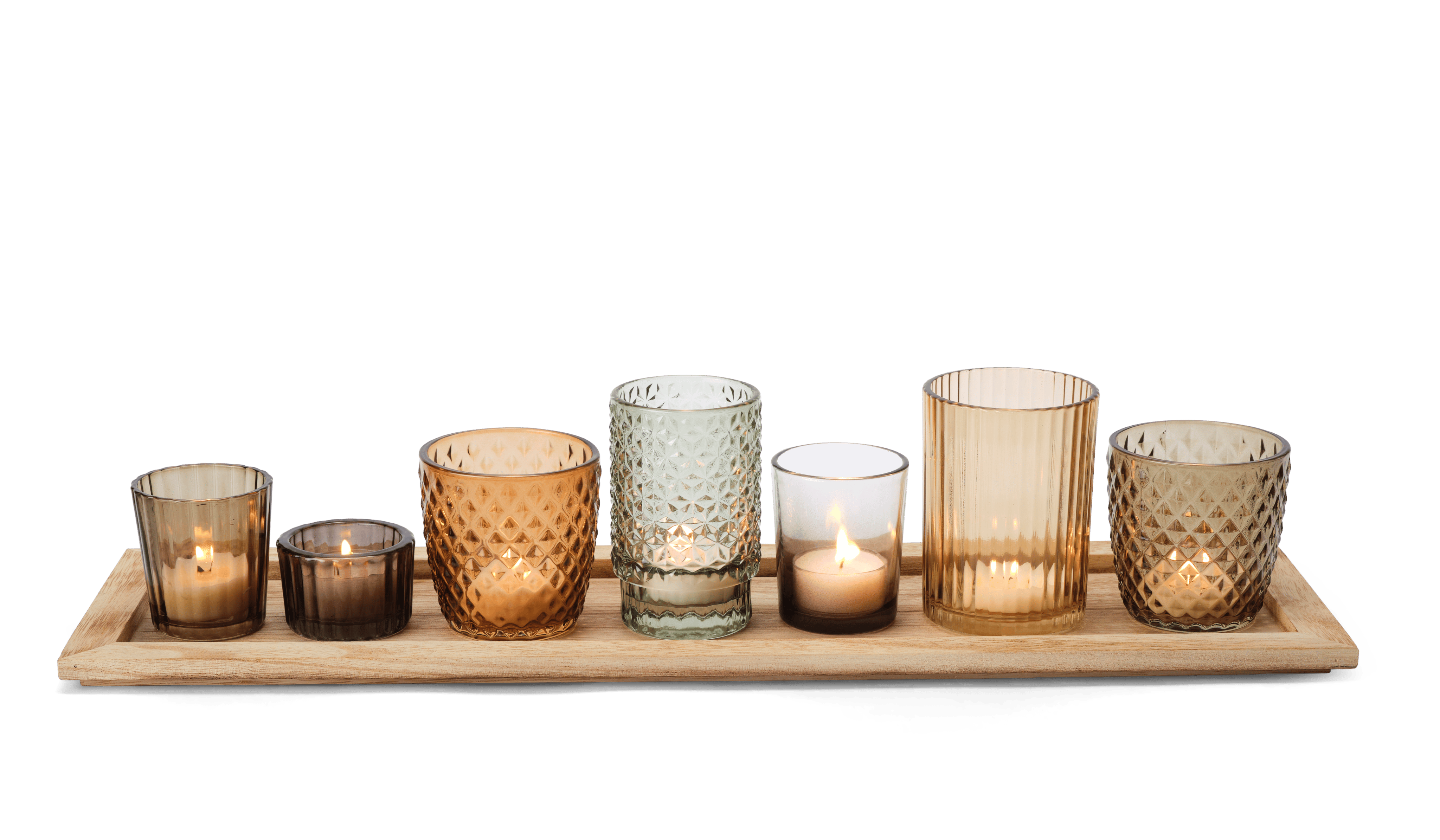 LINDO Partylight set 8-delig diverse kleurenB 50 x D 14 cm