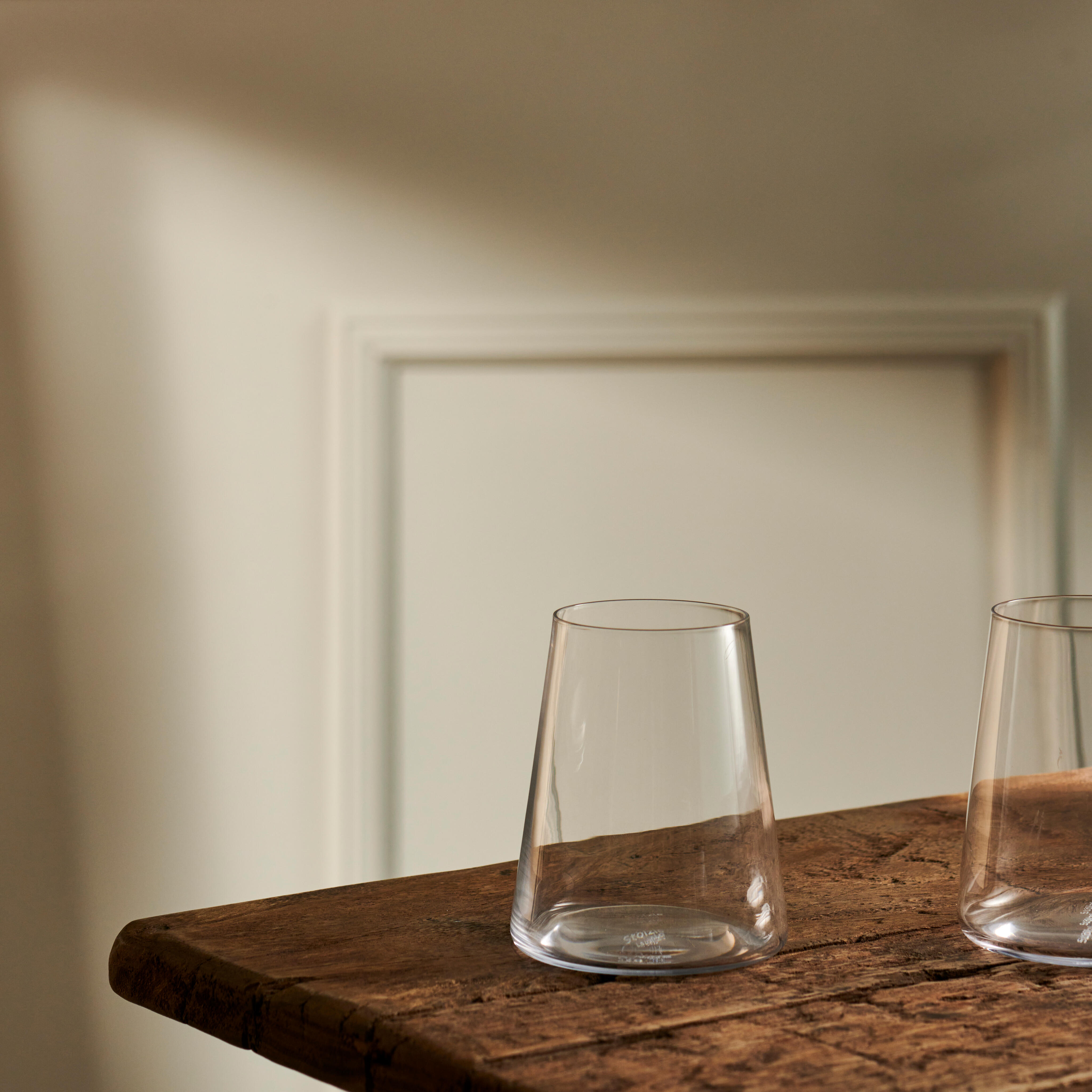 POWER Glas 38 CL transparant - set van 6 H 10,1 cm - Ø 8,6 cm