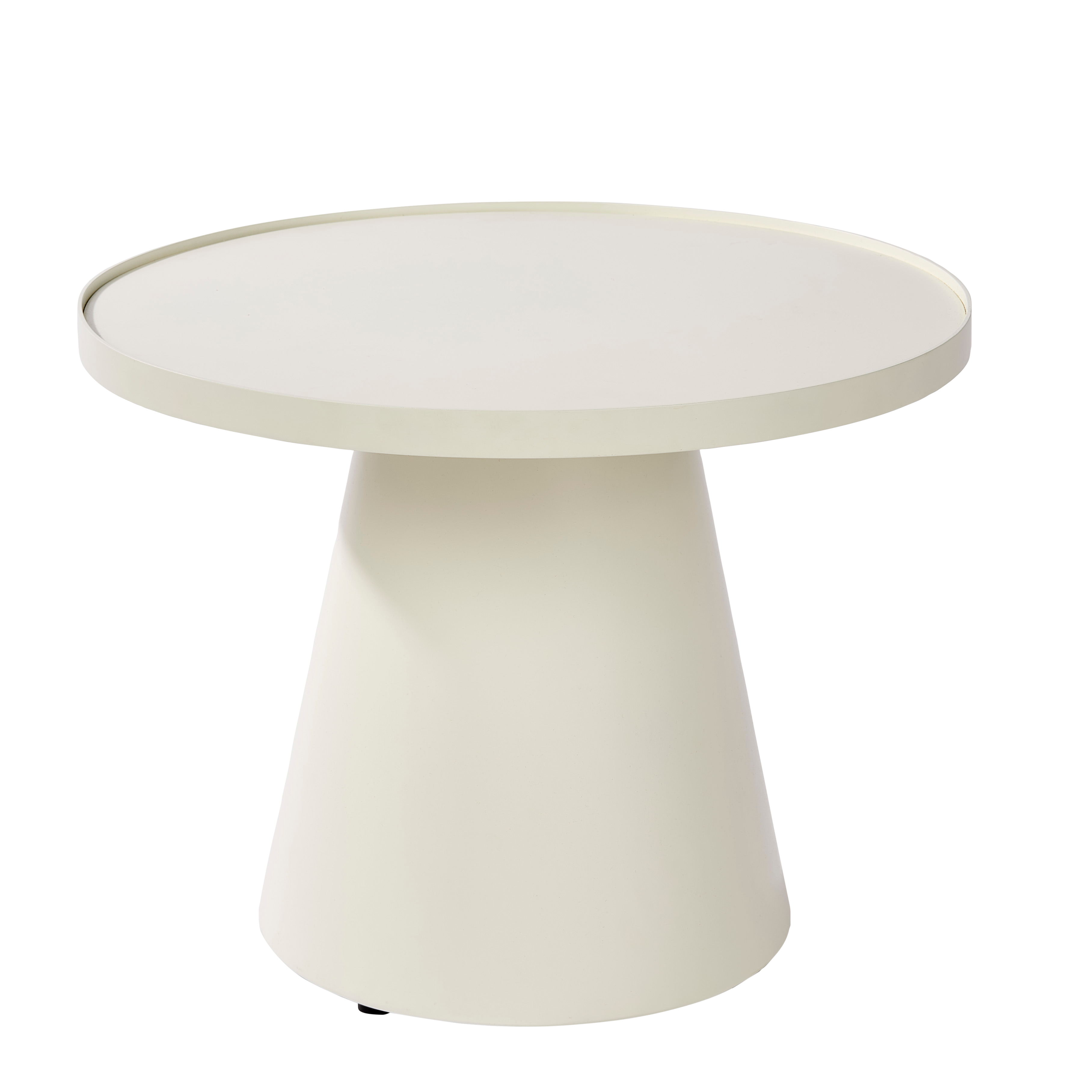TAYLOR Bijzettafel zandH 40 cm - Ø 50 cm