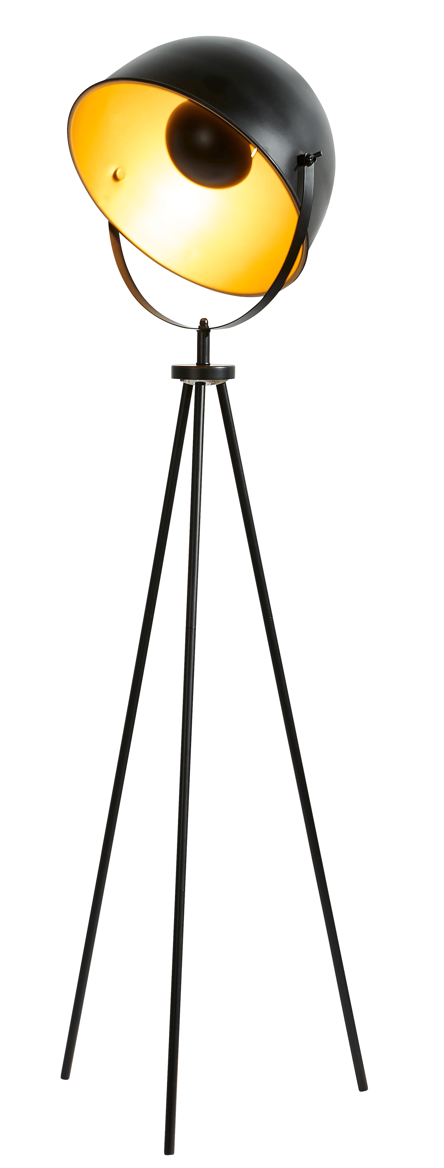 SOLEIL Staanlamp zwartH 120 x B 40 x D 40 cm