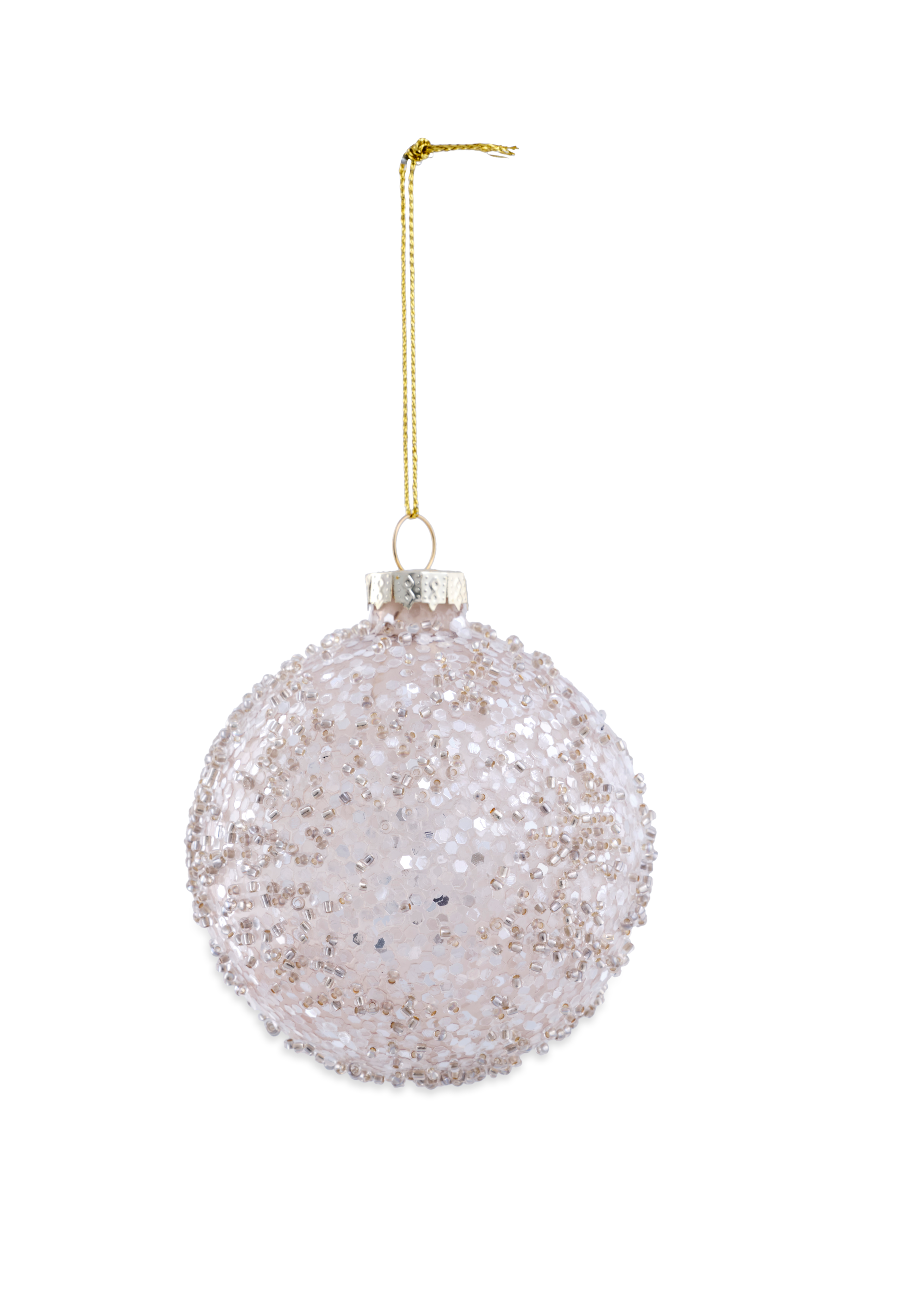 POPPY Kerstbal lichtgoudØ 8 cm - CASA