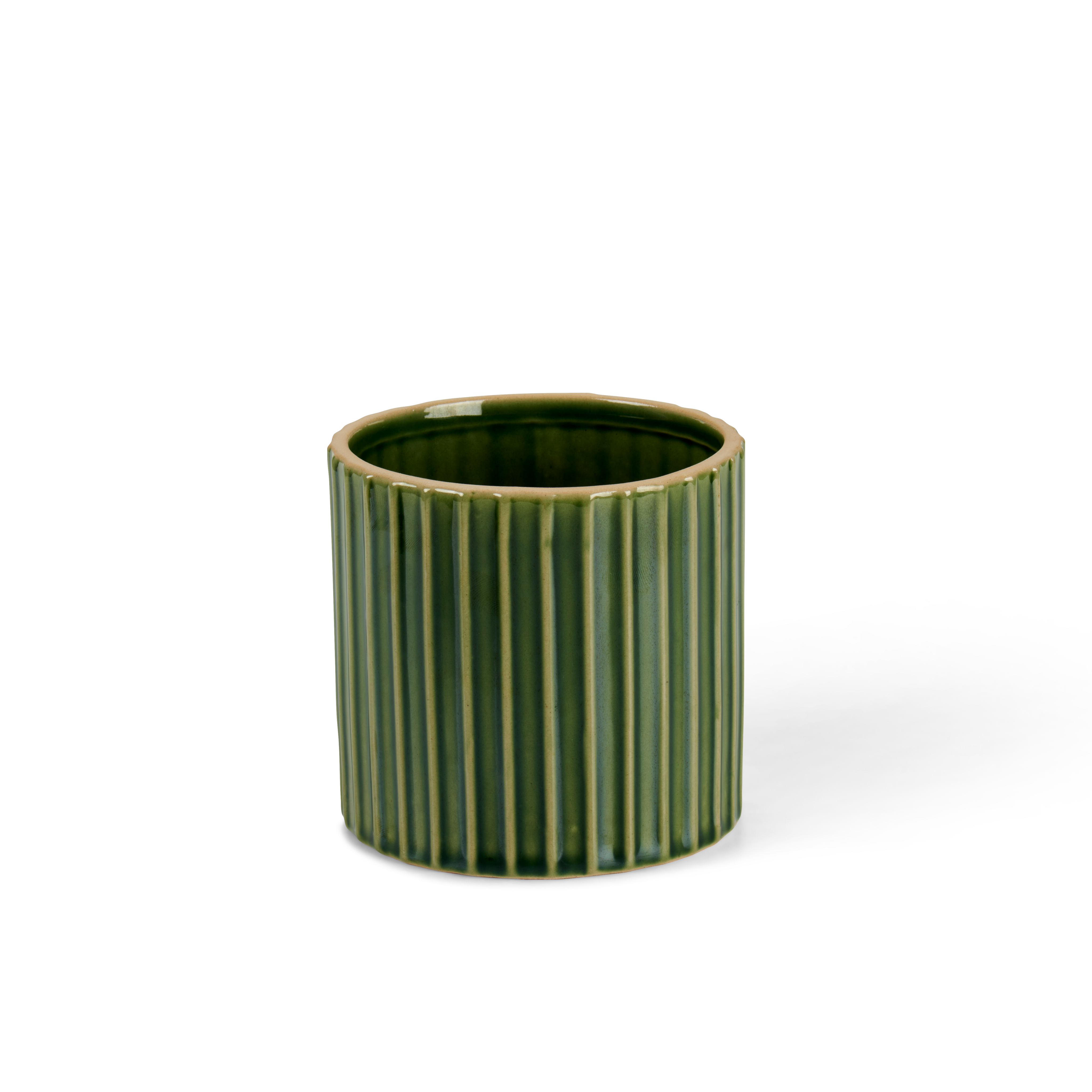 MINA Bloempot groenH 11 cm - Ø 12 cm