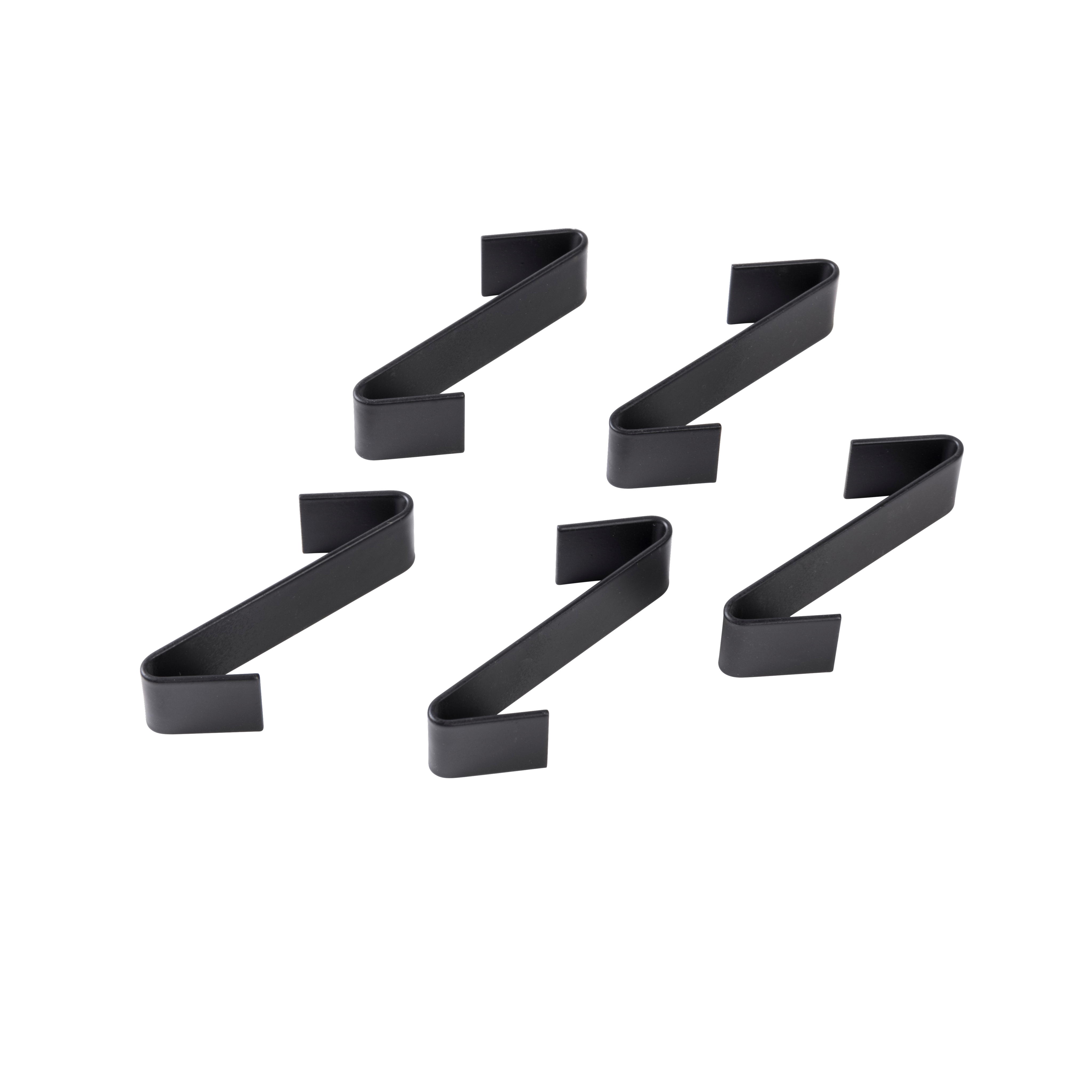 MODULAR 5 S-haken zwartH 7,5 x B 2 cm
