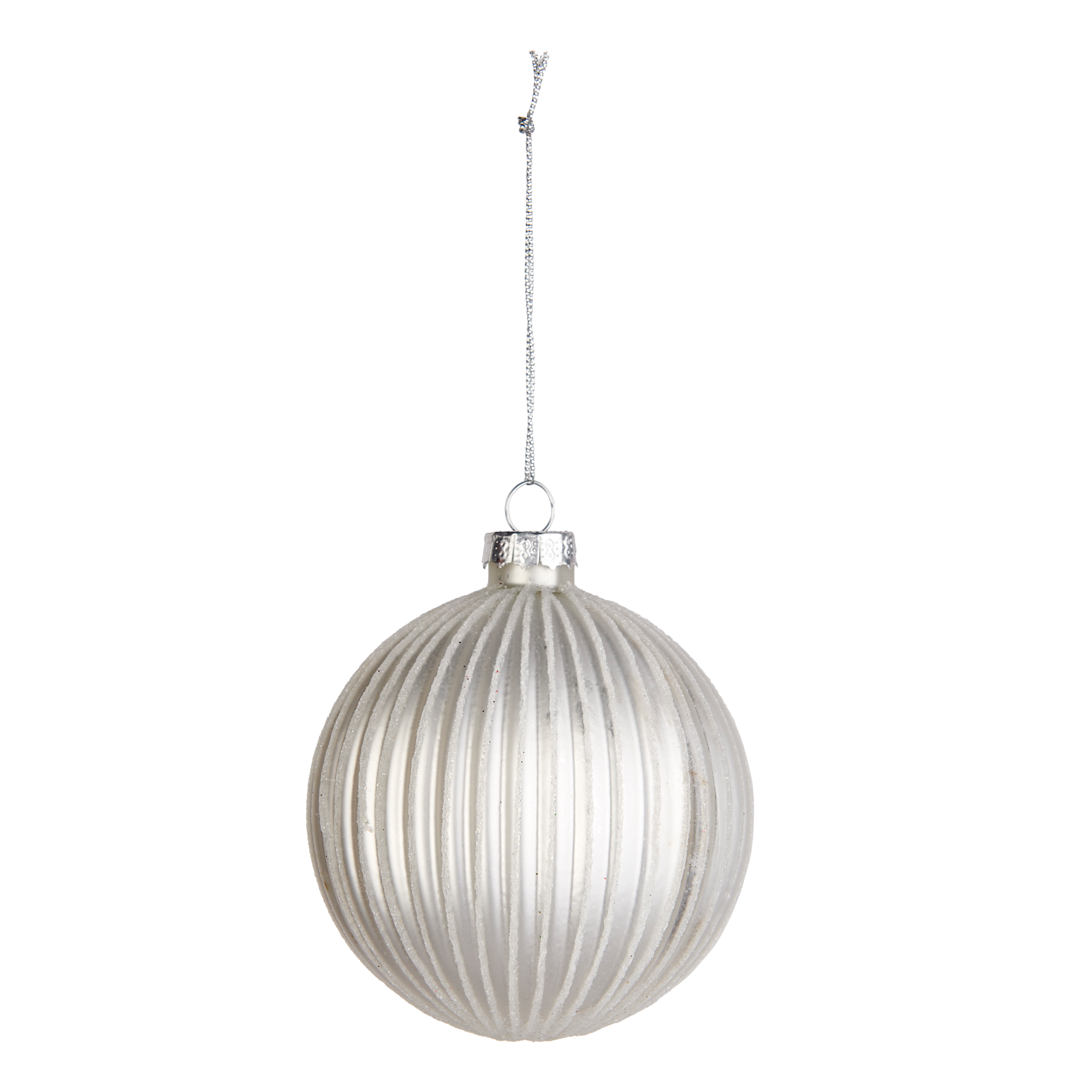 HOLLY Kerstbal witØ 8 cm - CASA