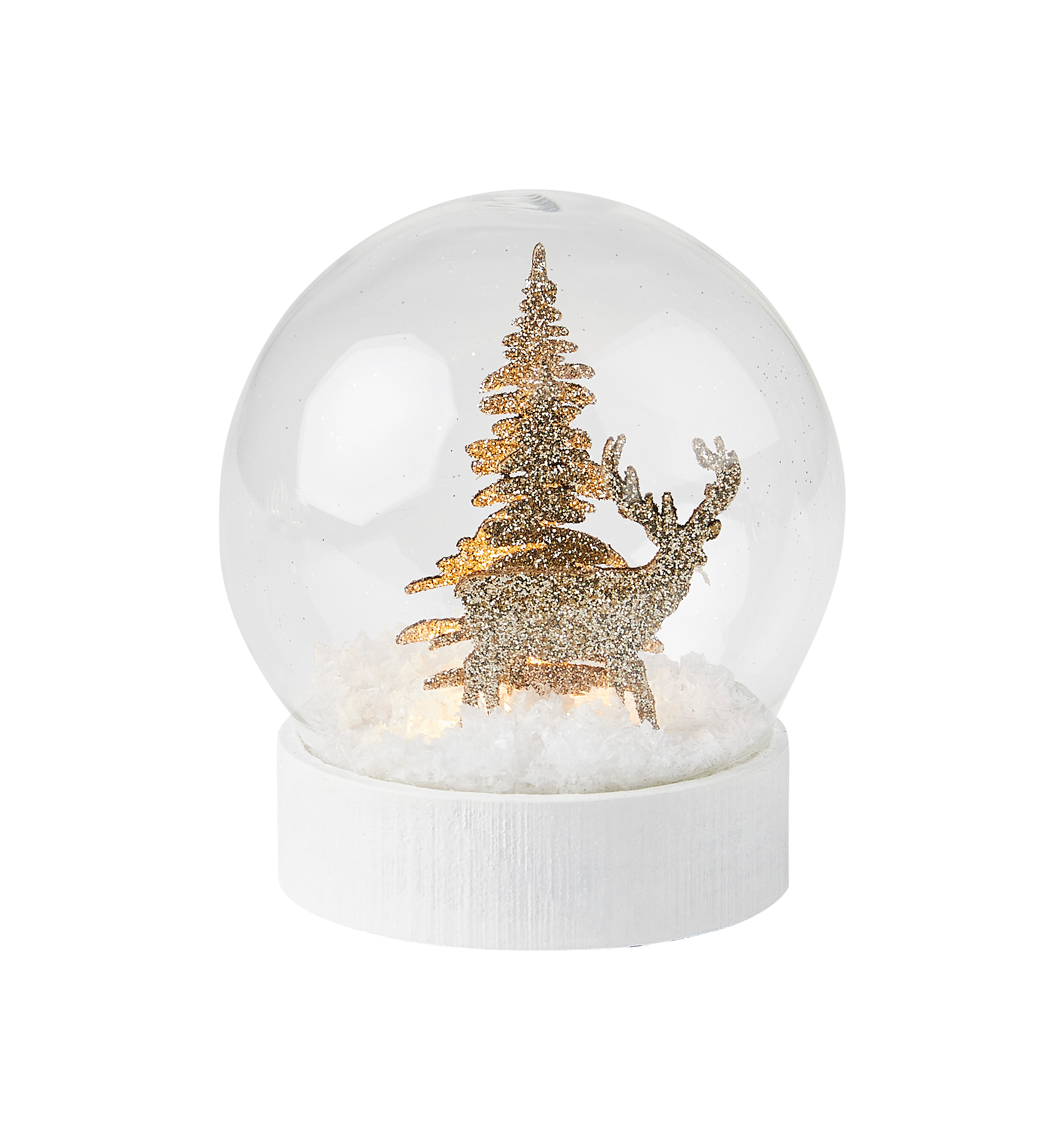 SNOWIE Sneeuwbal met led witH 10 cm - Ø 8 cm