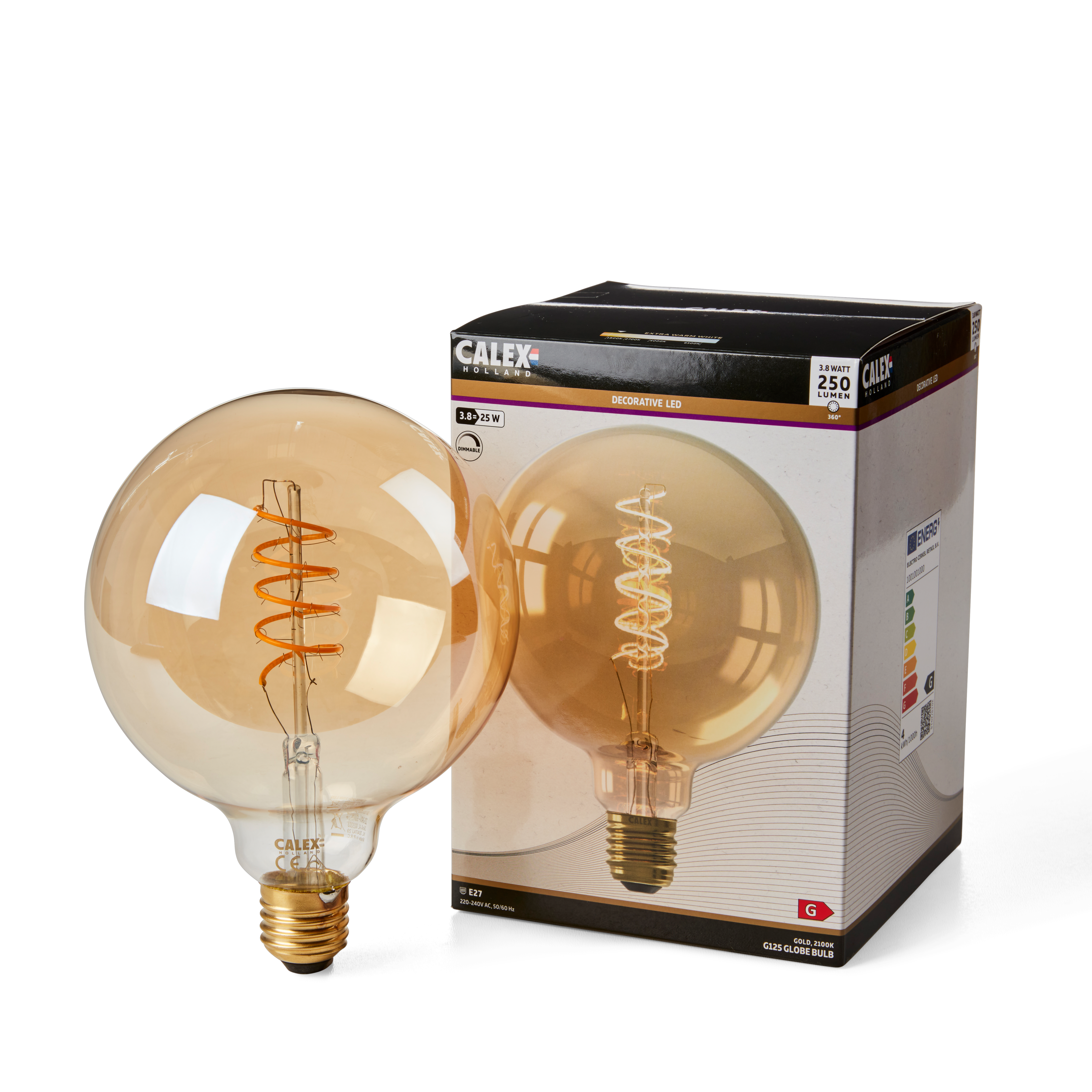 CALEX Filamentlamp E27 goud