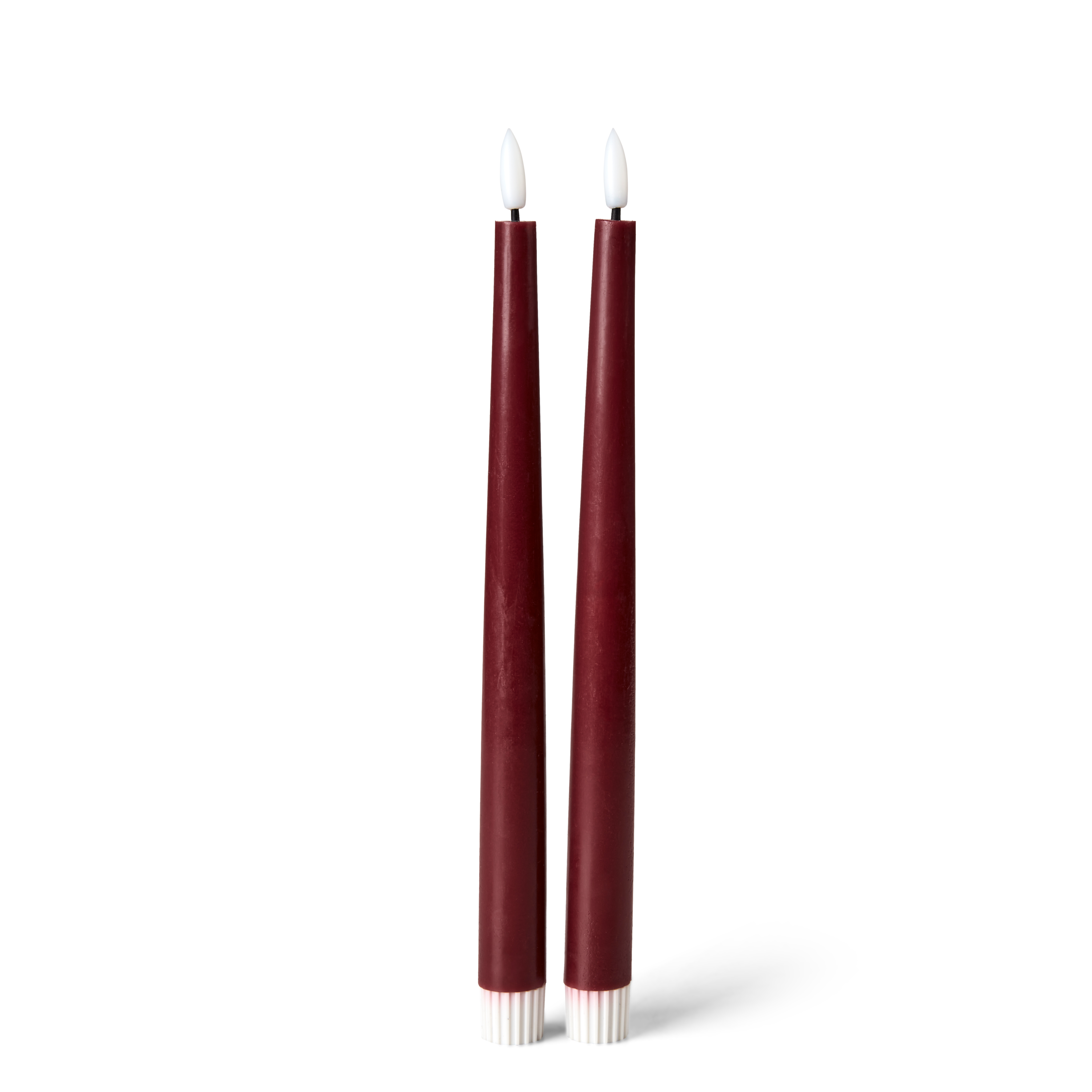 LED Led dinerkaars oranjeH 29 cm - Ø 1,9 cm