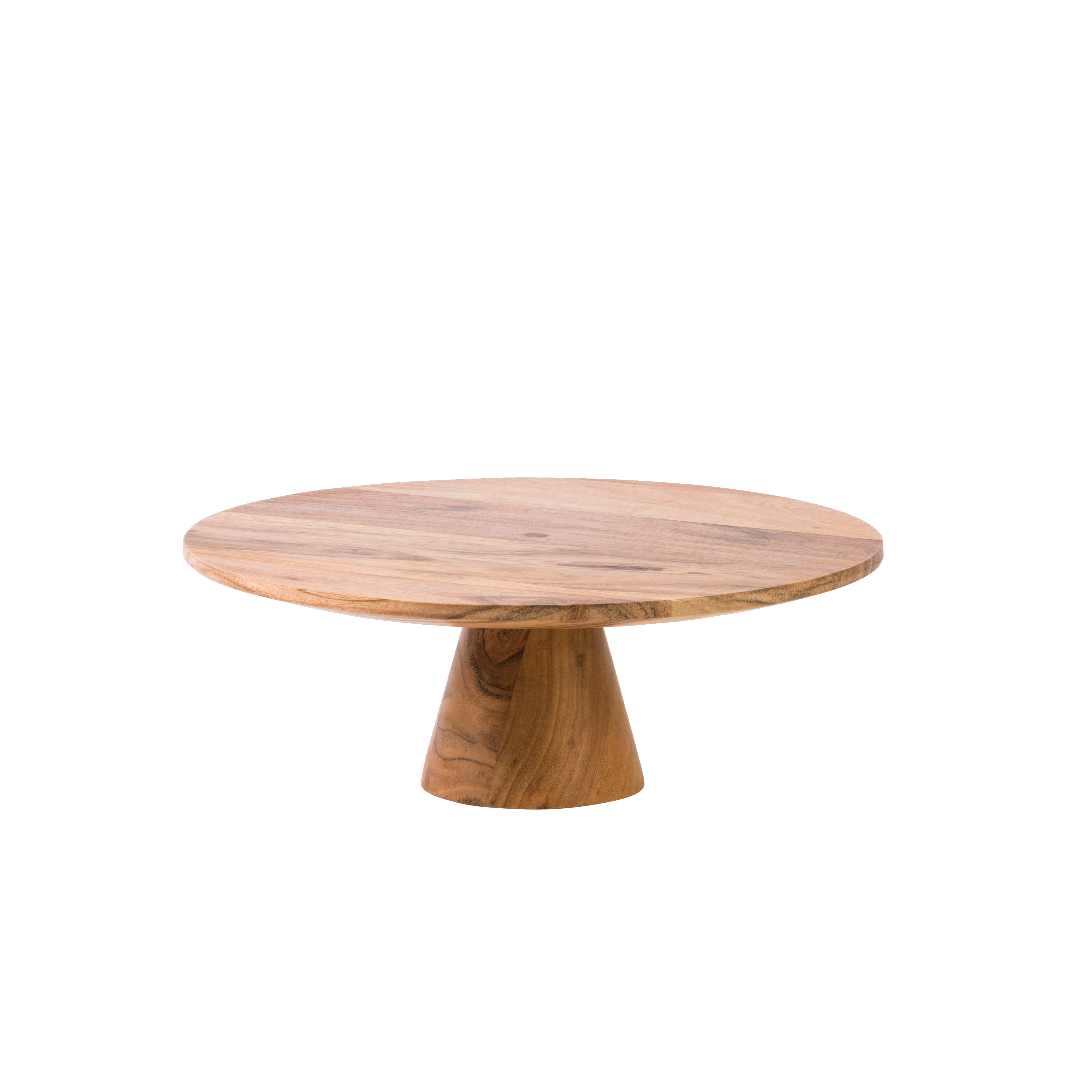 ACACIA Cakestaander naturelH 10 cm - Ø 30 cm