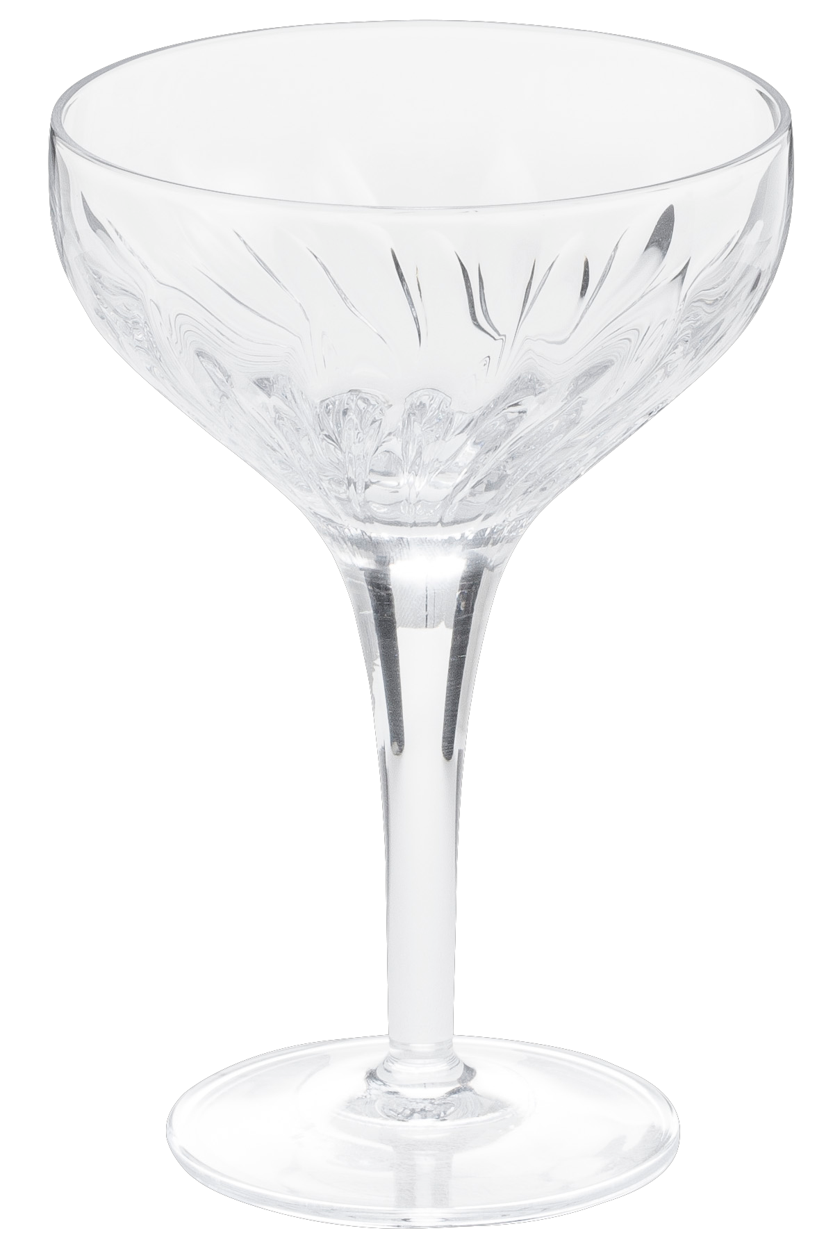 MIXOLOGY Cocktailglas 22,5 CL transparant - set van 6 H 14 cm - Ø 9,5 cm