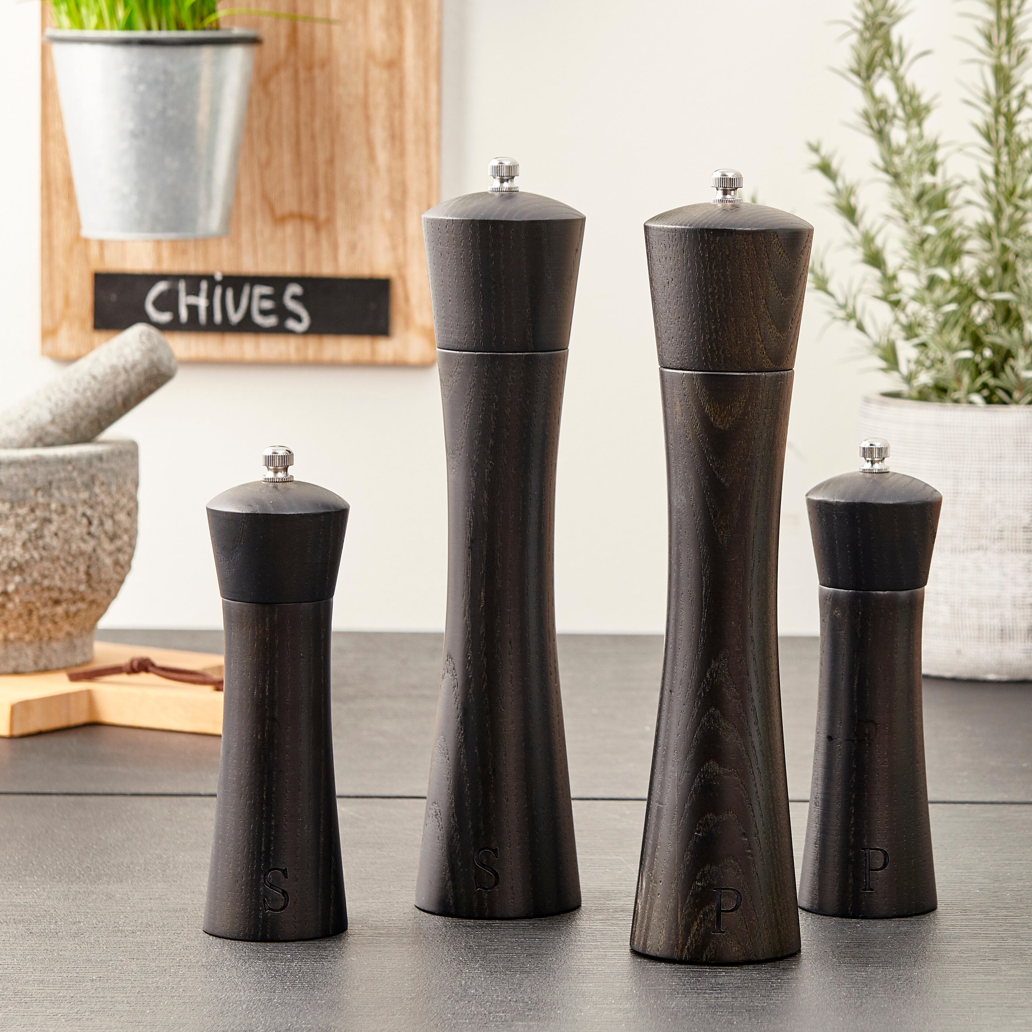 ASH Zoutmolen zwartH 26 cm - Ø 6 cm