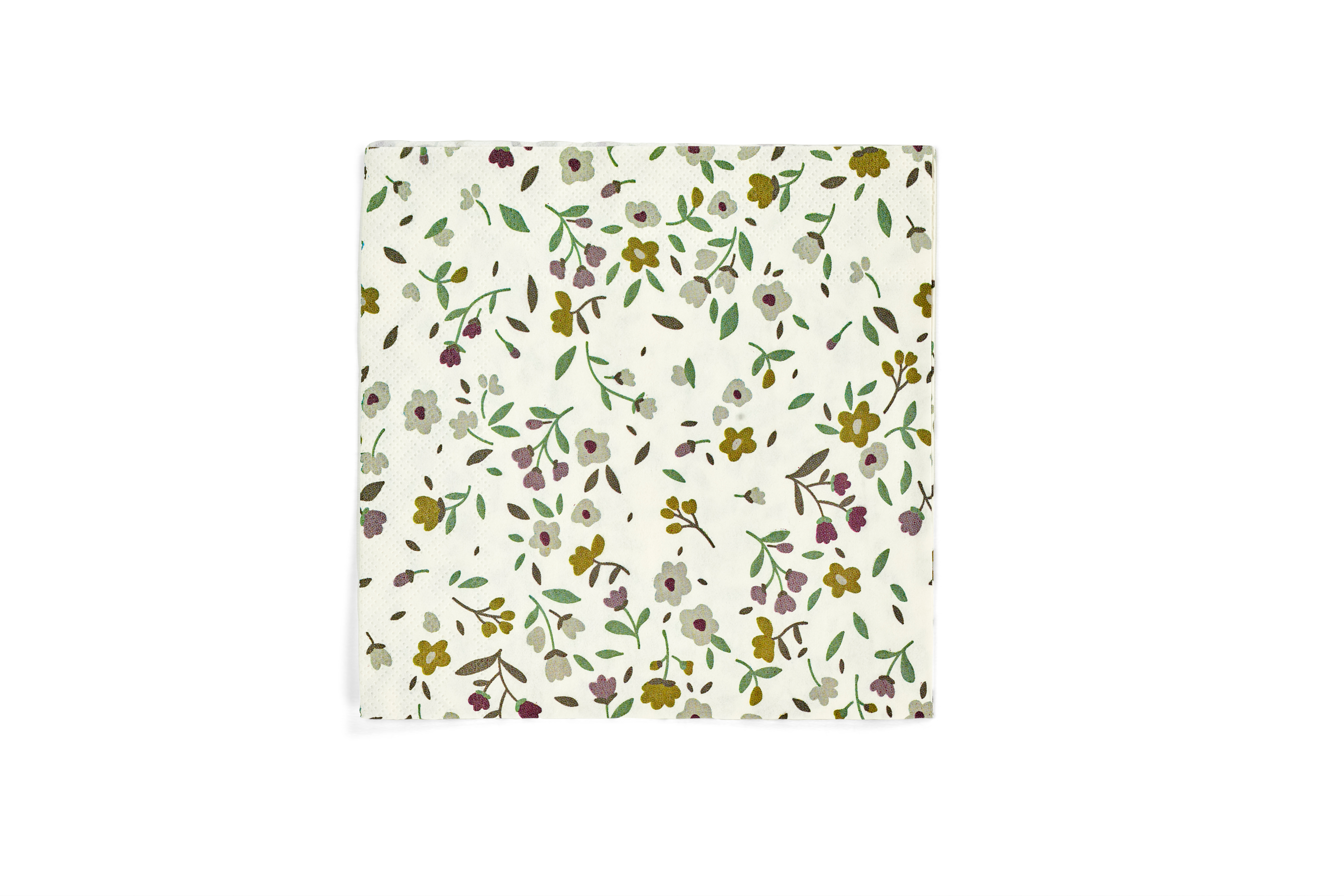AURELLE Set van 20 servetten multicolorB 33 x L 33 cm