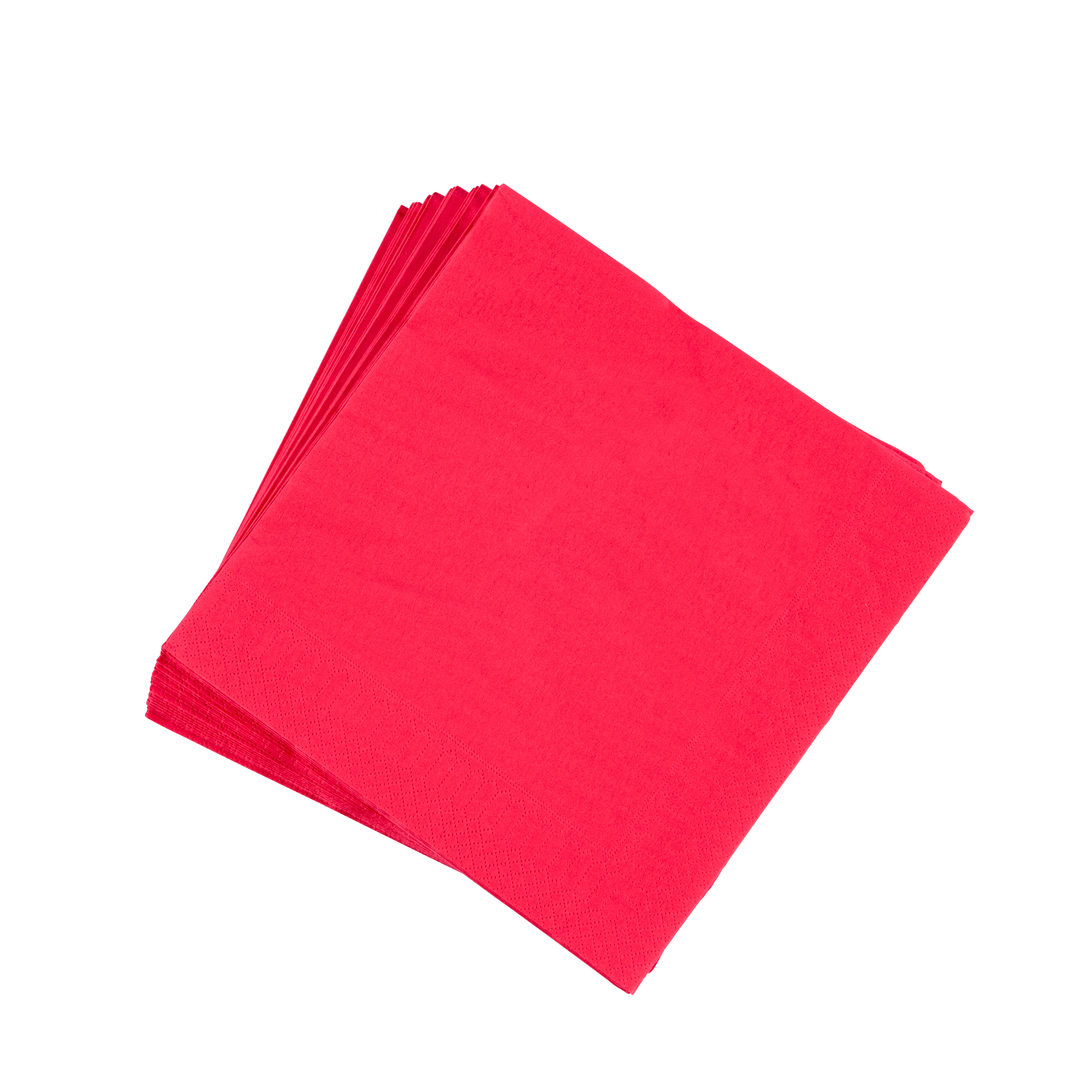UNI Set van 20 servetten roodB 40 x L 40 cm