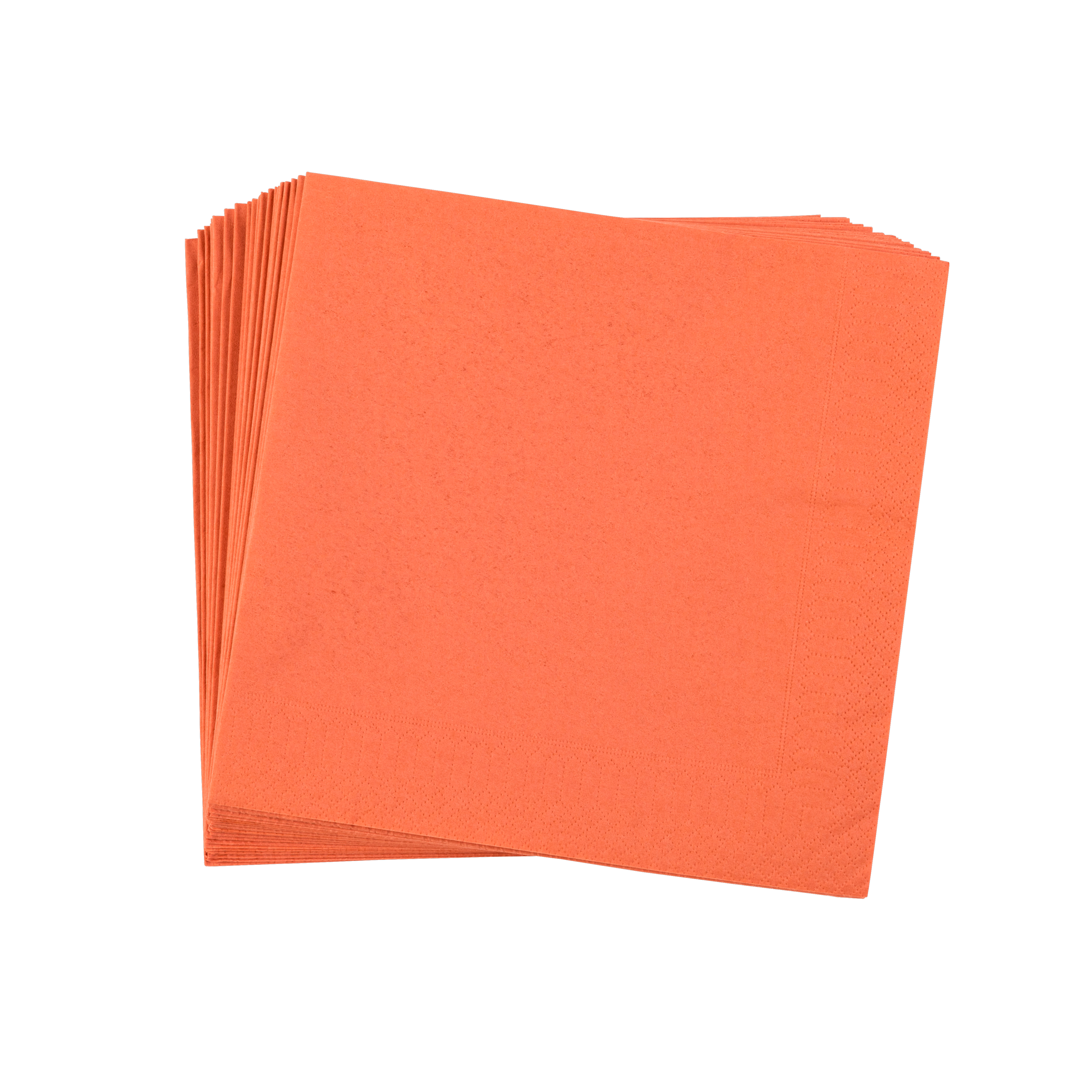 UNI Set van 20 servetten oranjeB 40 x L 40 cm