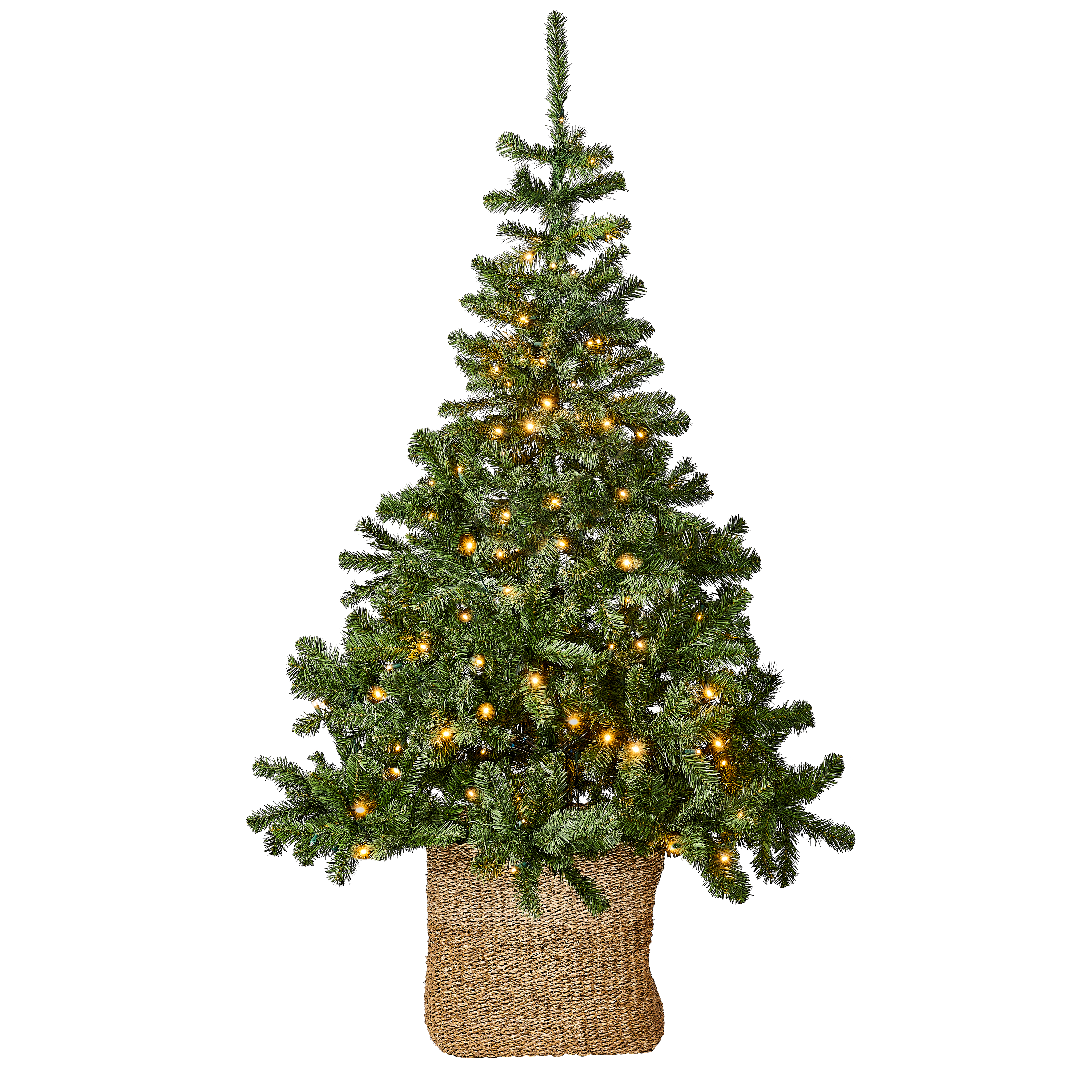 LUMINO Kerstboom met led groenH 185 cm - Ø 115 cm