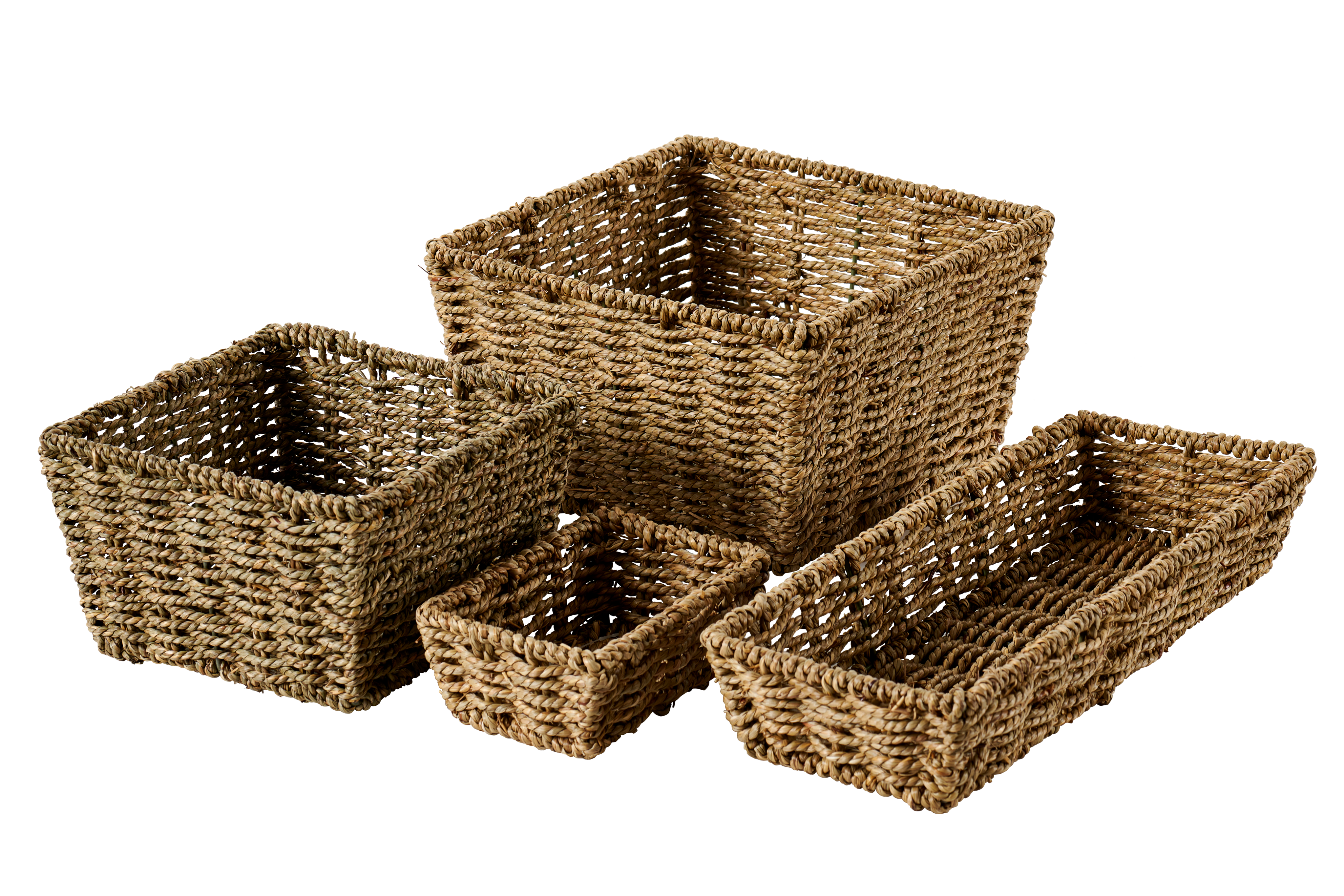 CALI SEAGRASS Mand naturelH 5,5 x B 15 x D 10 cm - CASA