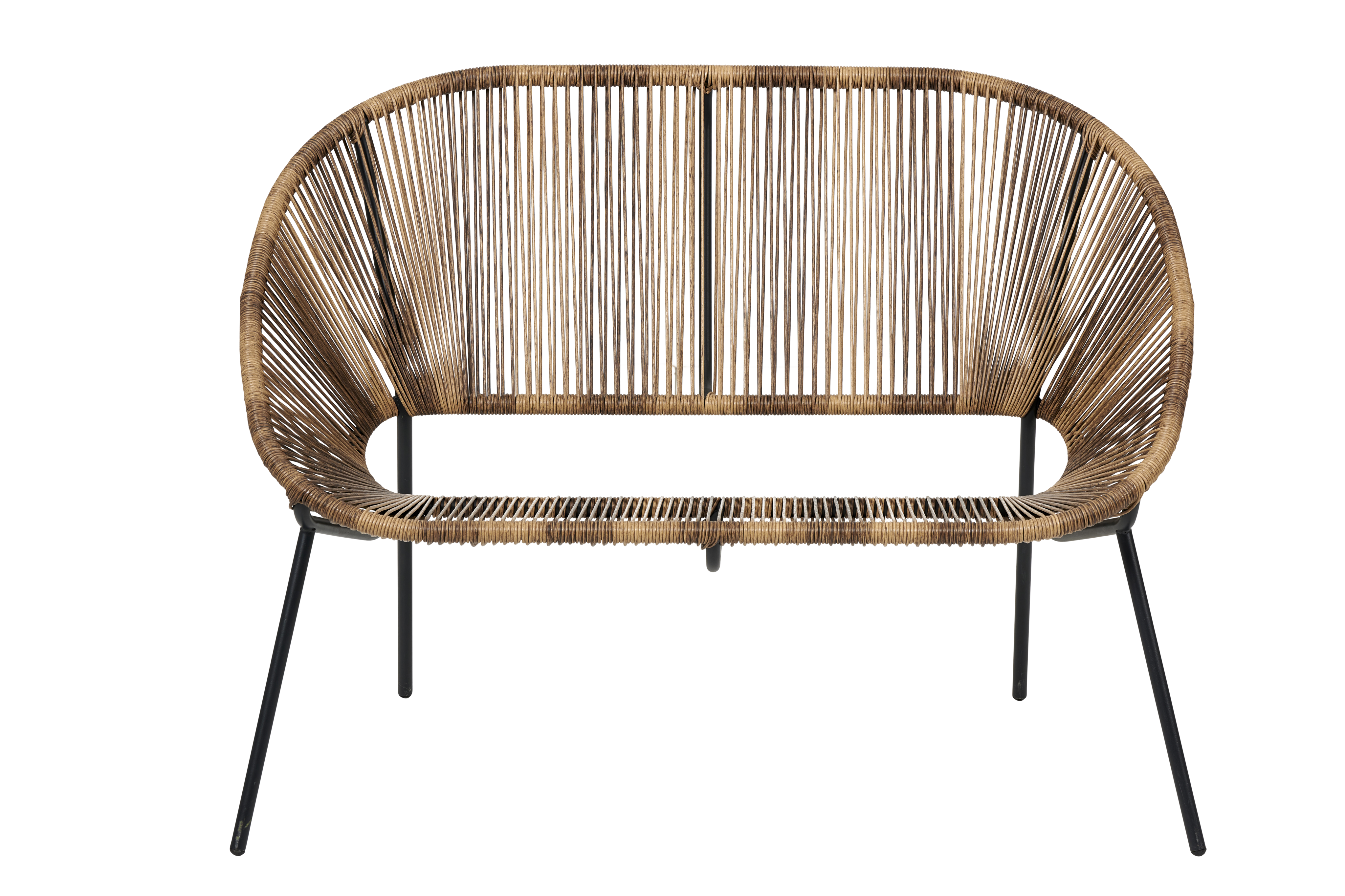 ACAPULCO Lounge bank stapelbaarH 83 x B 115,5 x D 69 cm - CASA