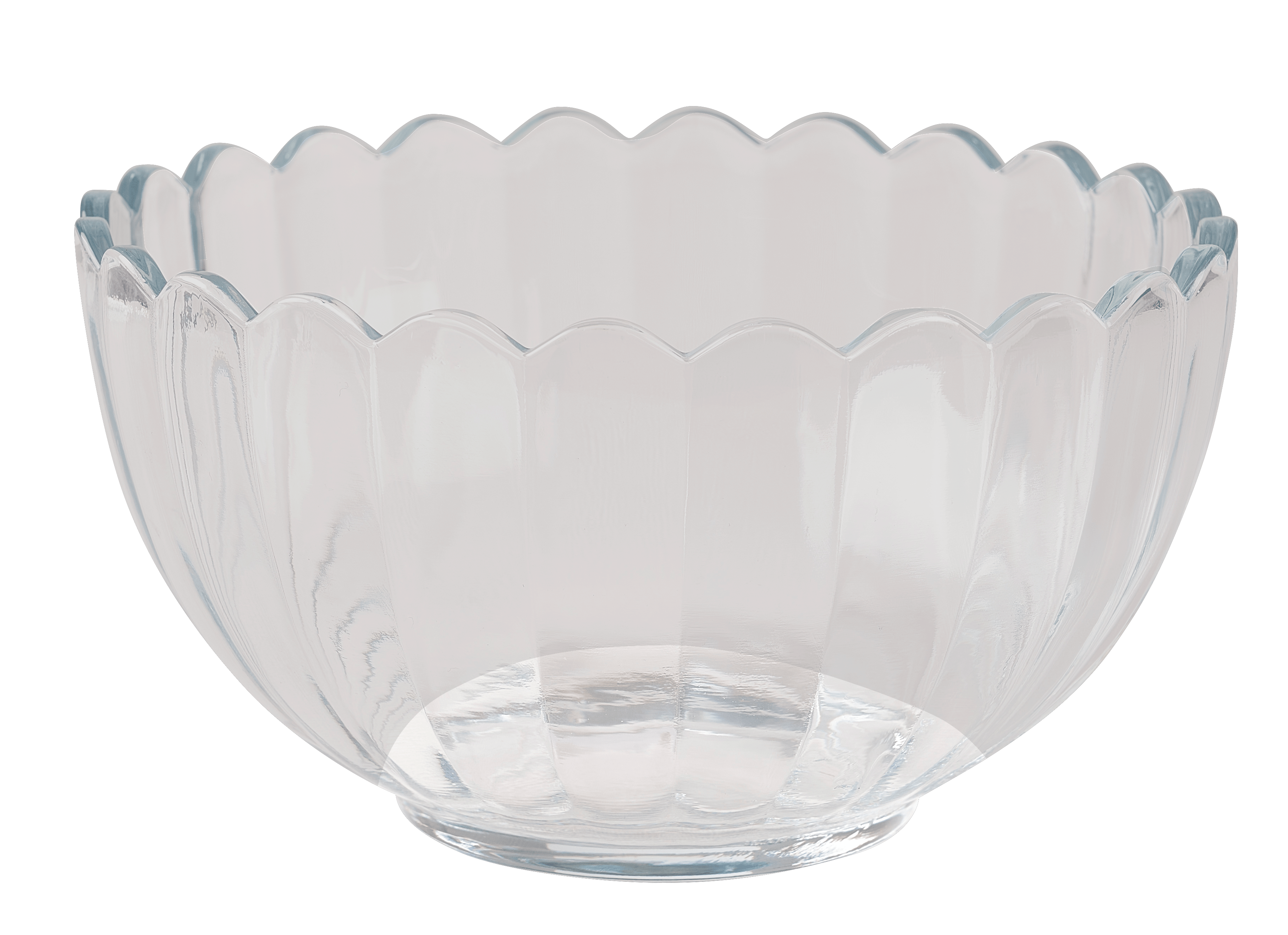 DAHLITA Bowl 75 CL transparantH 8 cm - Ø 15,5 cm