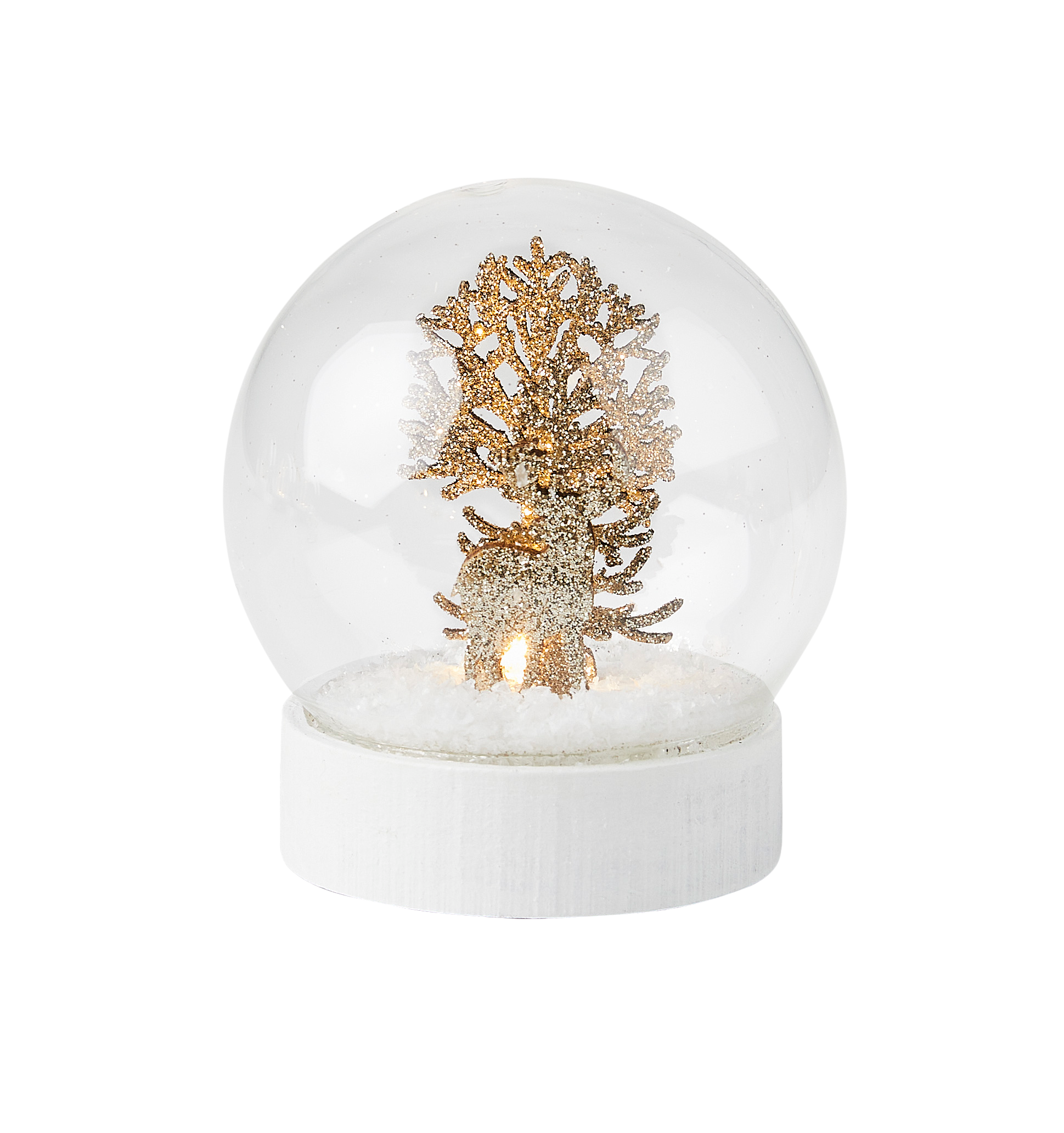 SNOWIE Sneeuwbal met led witH 10 cm - Ø 8 cm