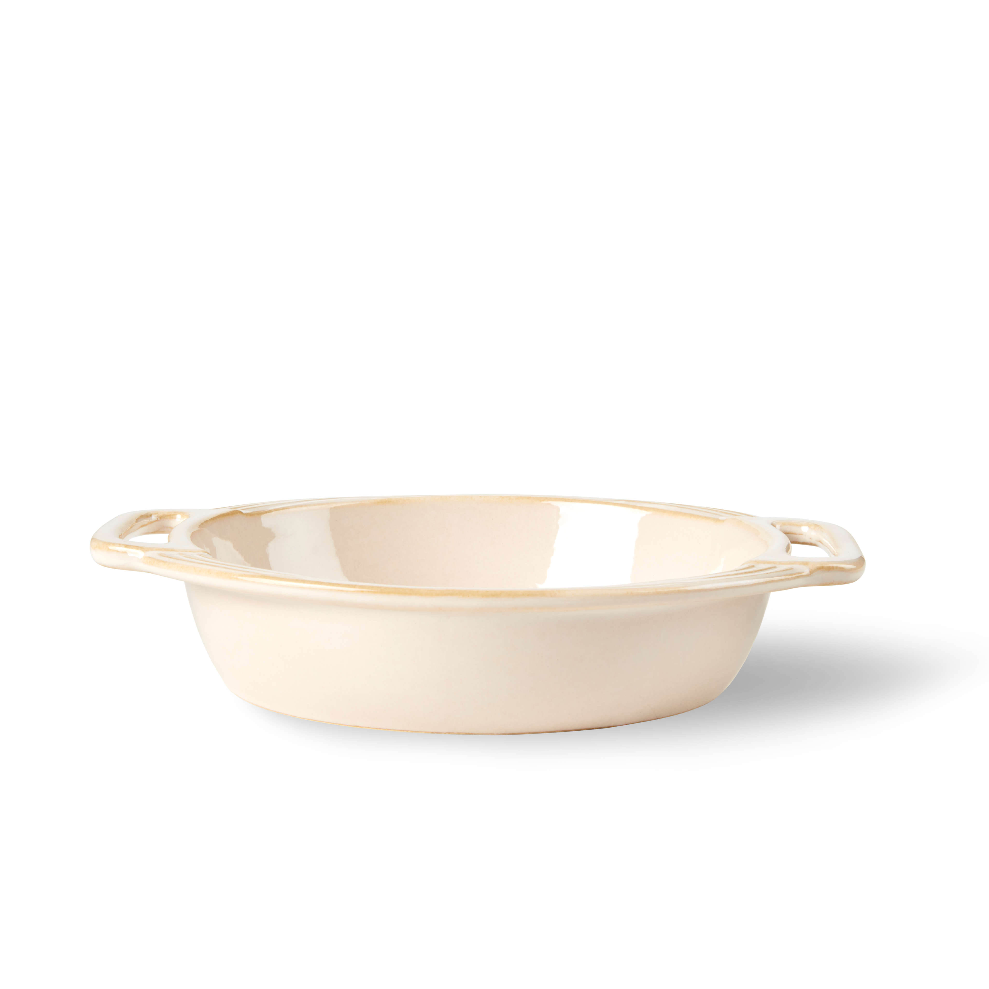 CASSOLA Ovenschaal beigeH 4,2 cm - Ø 18 cm