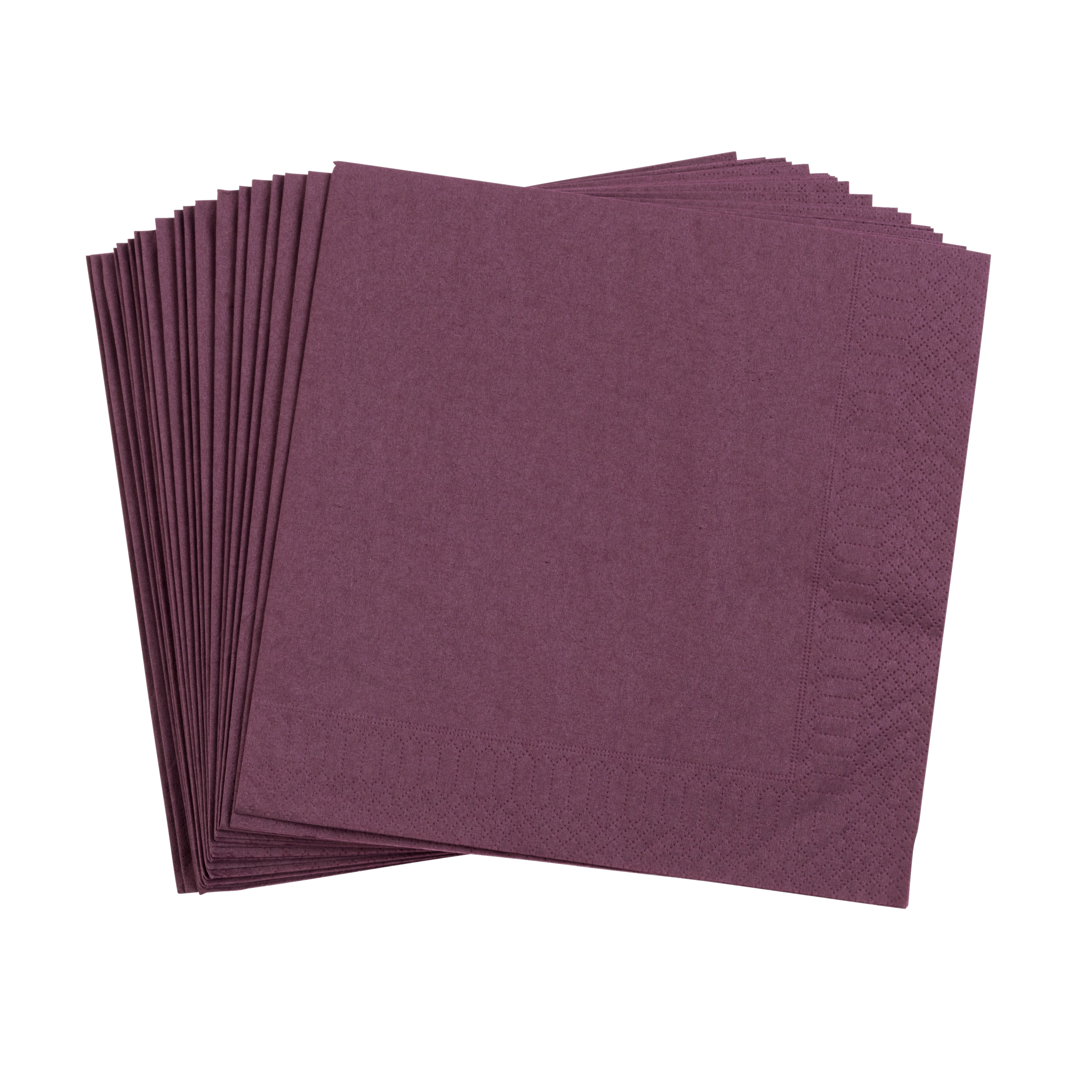UNI Set van 20 servetten roodB 40 x L 40 cm
