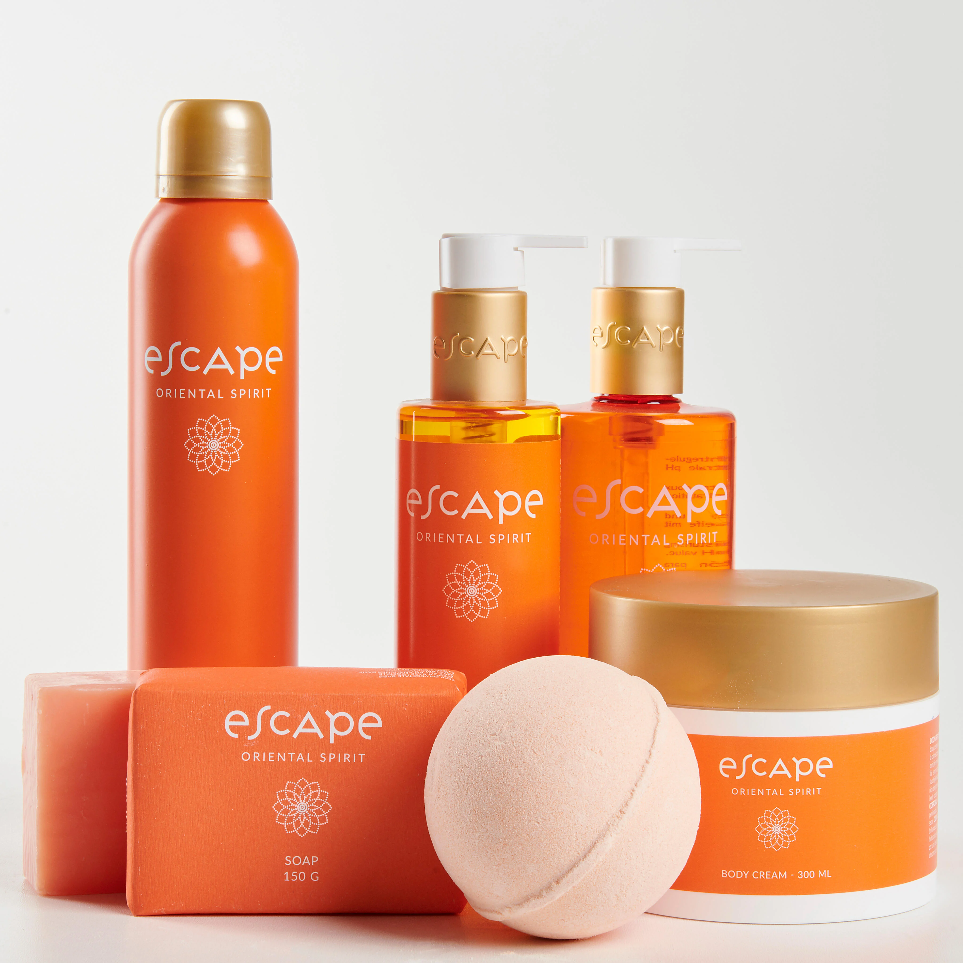 ESCAPE ORIENTAL SPIRIT Zeep oranje