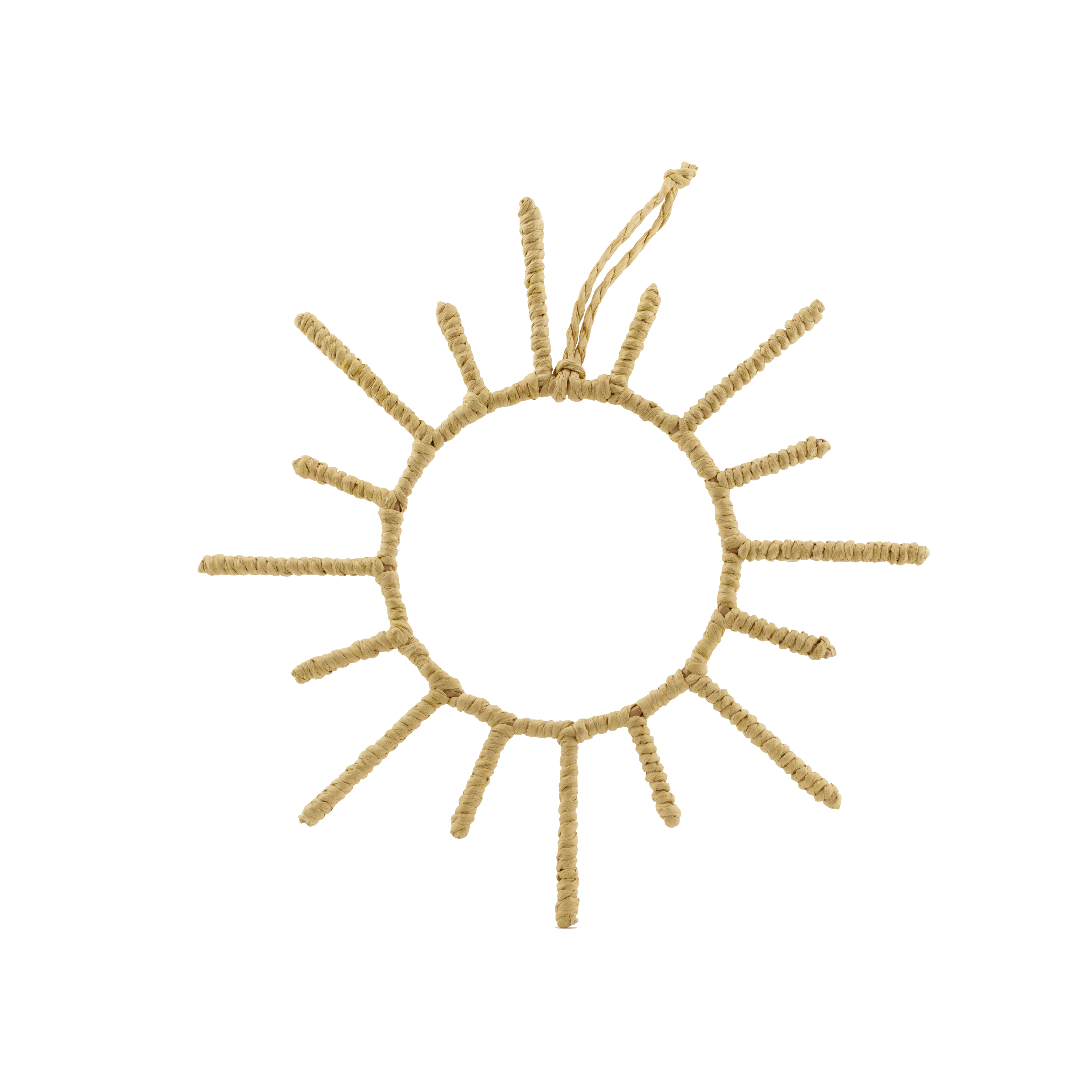 SUN Wanddeco geelØ 30 cm - CASA