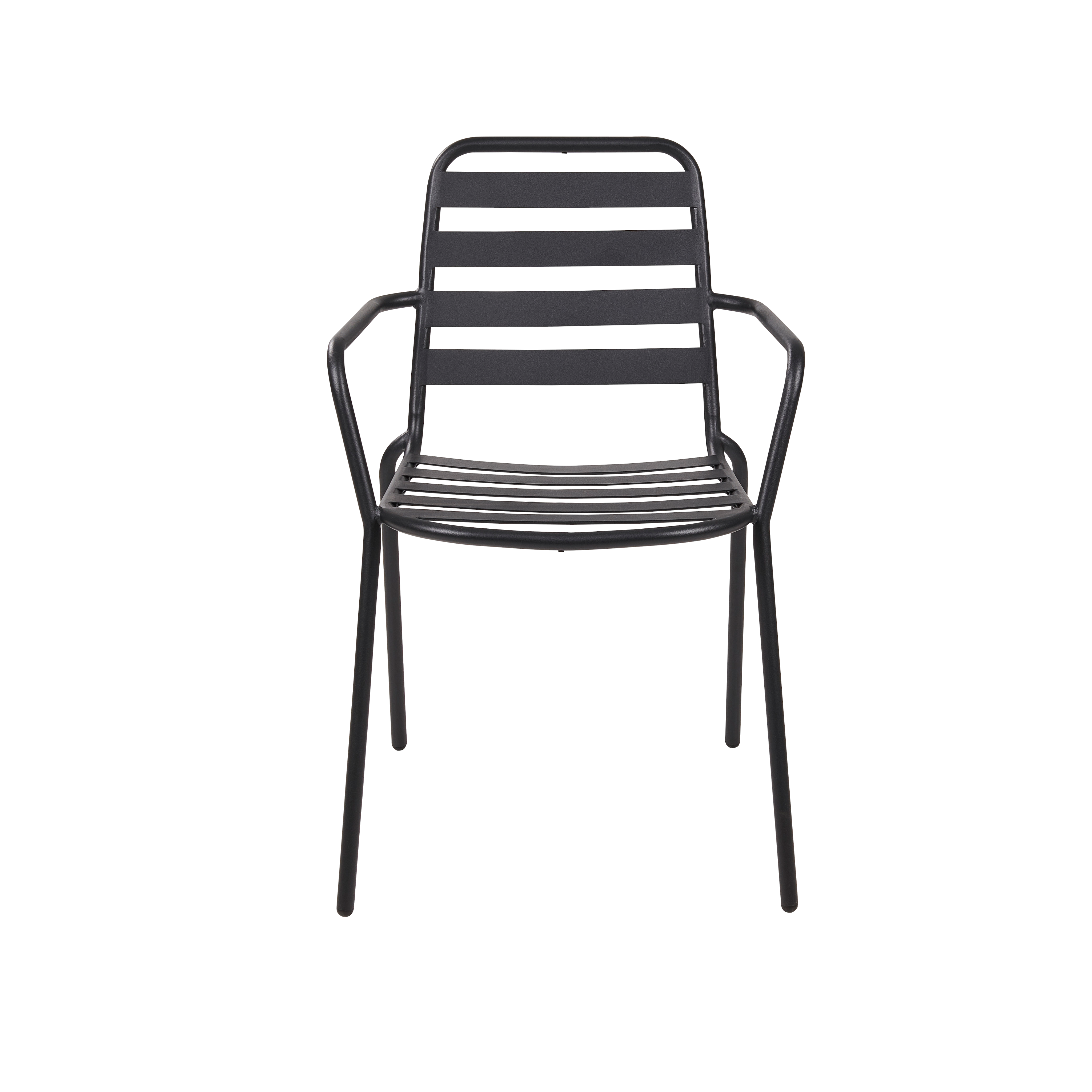 LIVA Bistro stoel zwartH 79,5 x B 52,3 x D 56,3 cm - CASA