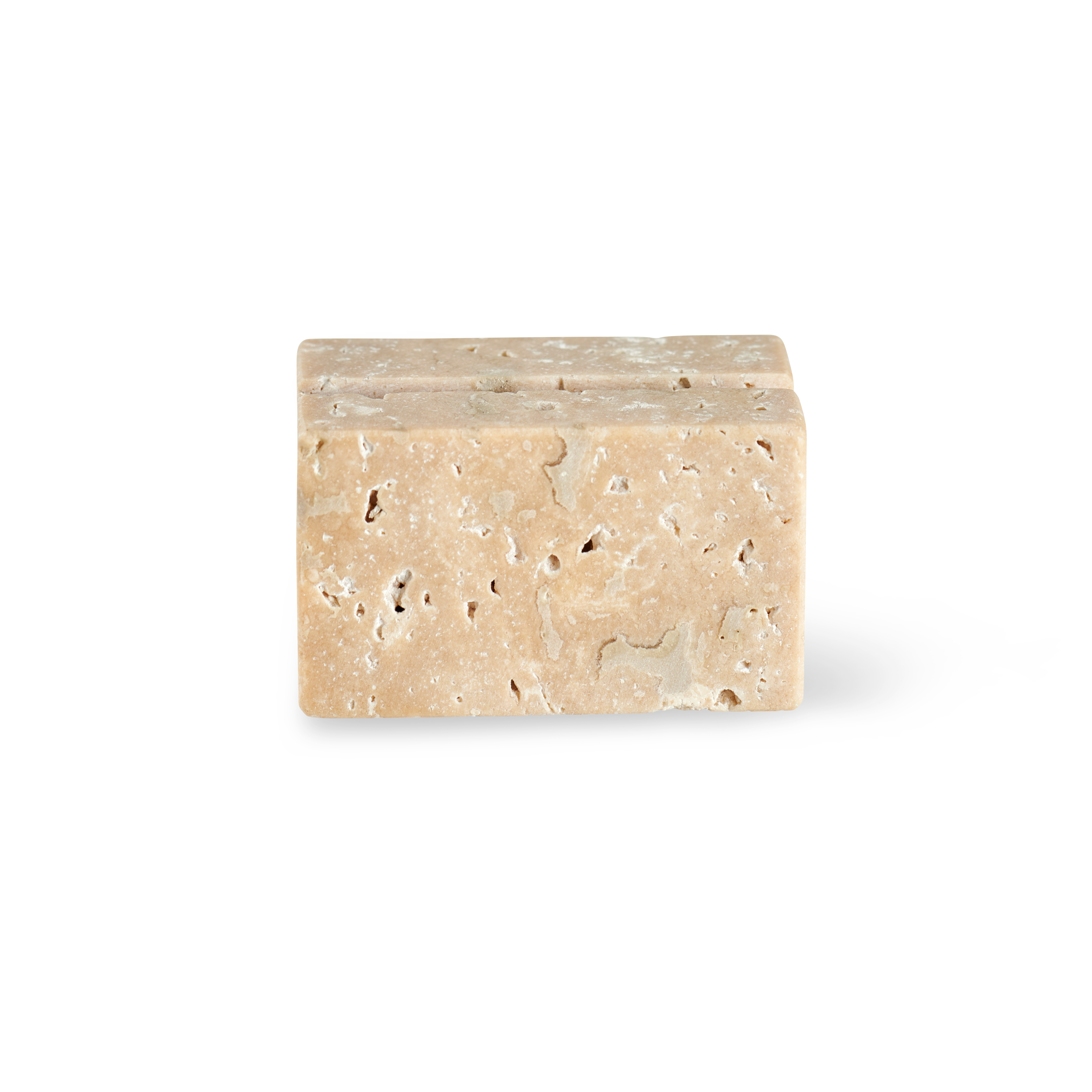 TRAVI Naamkaarthouder naturelH 2,2 x L 3,5 cm