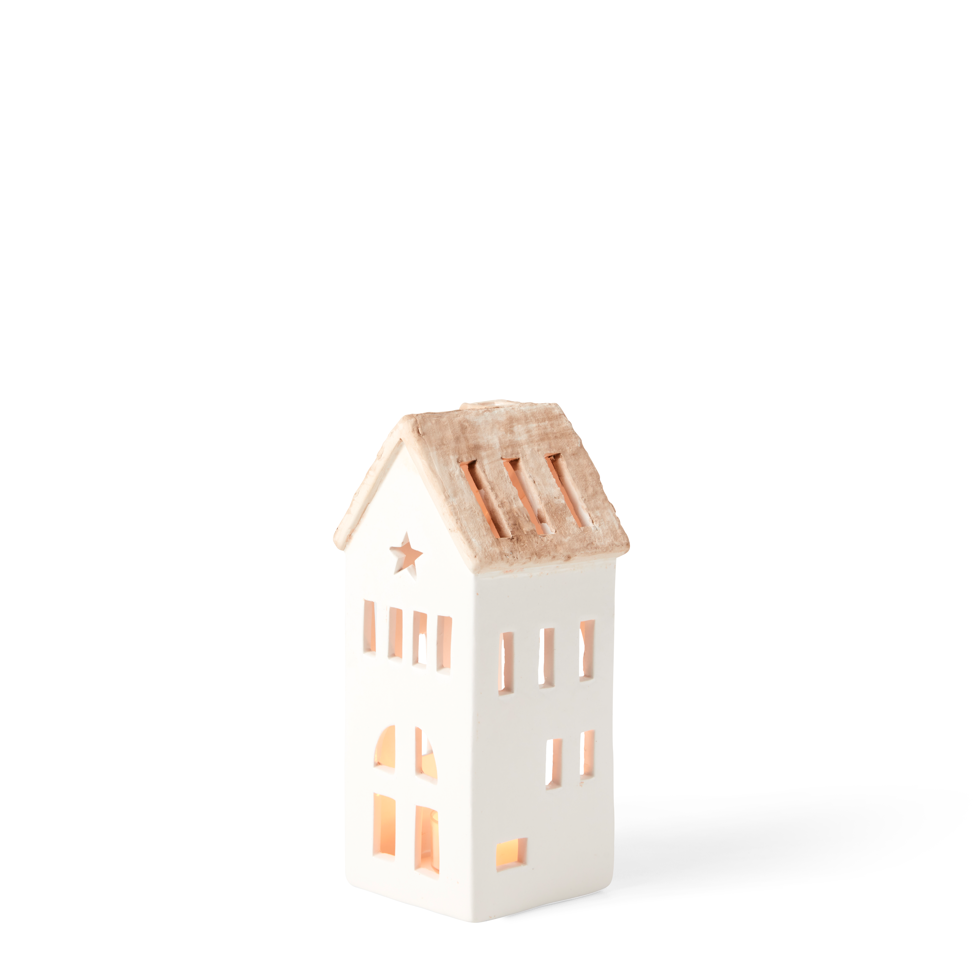 HOME Theelichthouder witH 25,5 x B 7,5 x D 7,5 cm