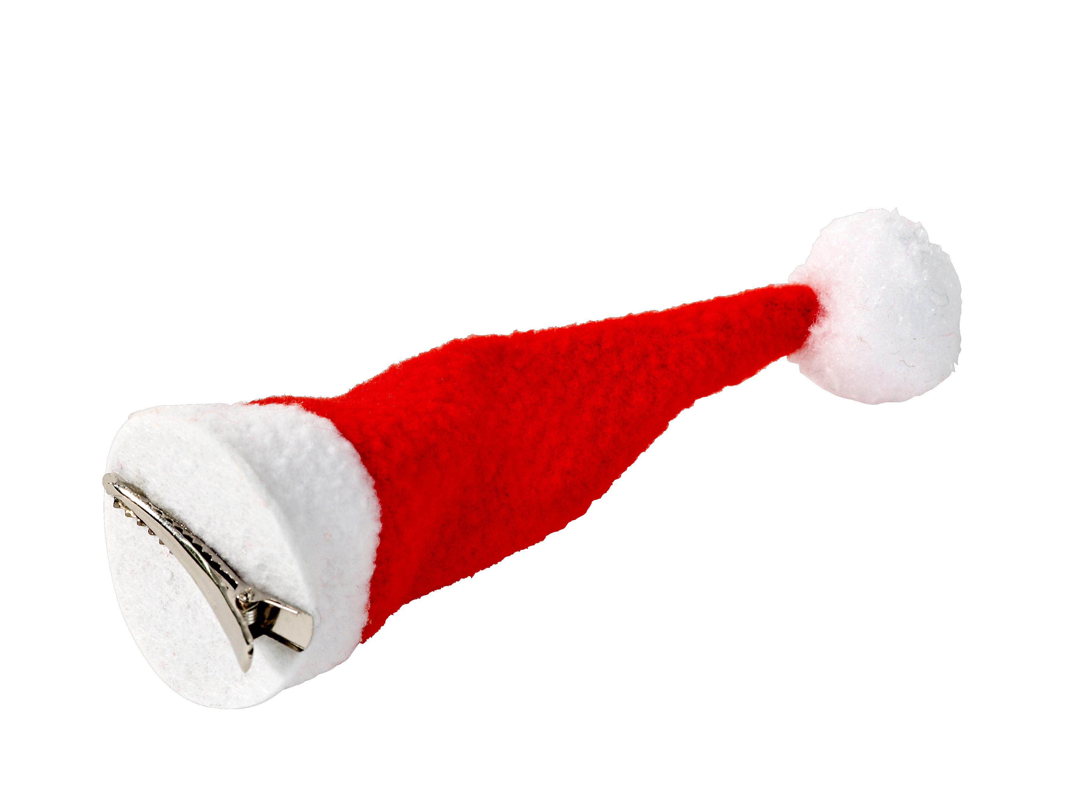 SANTA Kerstmuts met clipH 13 x B 5 cm - CASA